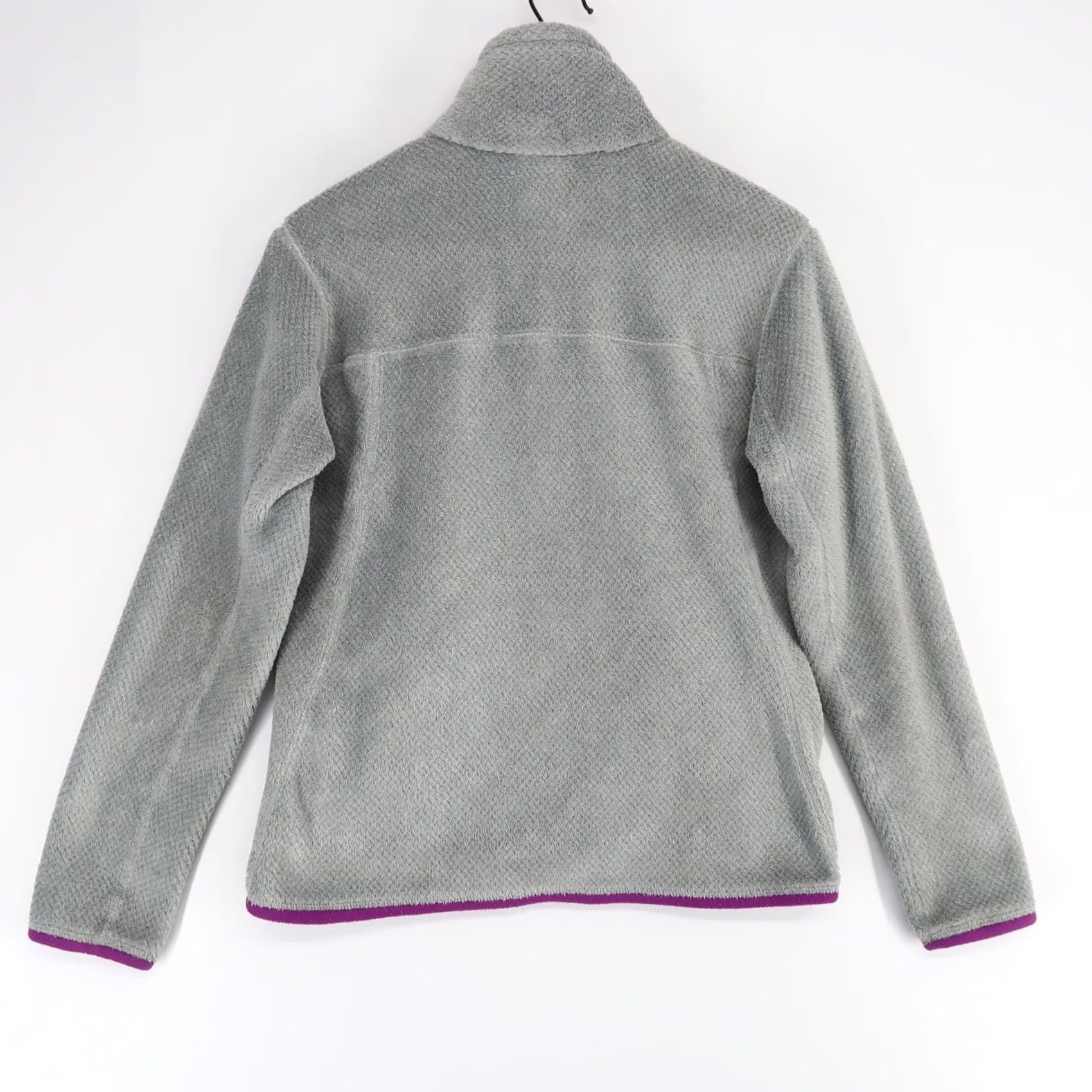 Patagonia Patagonia Basic Jacket Womens M Gray Tool Snap Pullover Fleece Quarter Deep Pile Size M / US 6-8 / IT 42-44 - 2 Thumbnail