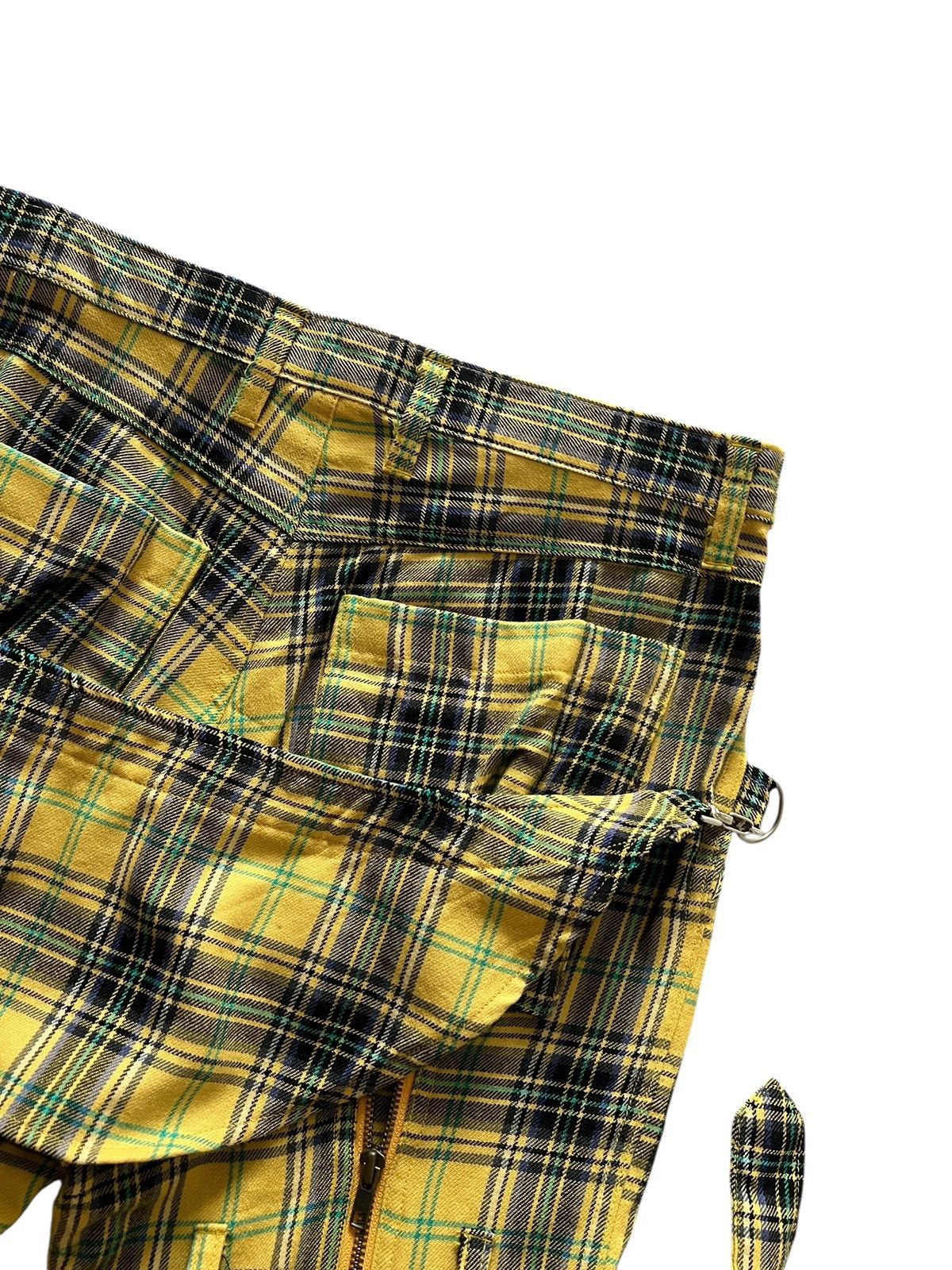 Seditionaries 1990s El Flamingo 🎌 Tartan Bondage Shorts Size US 34 / EU 50 - 5 Thumbnail