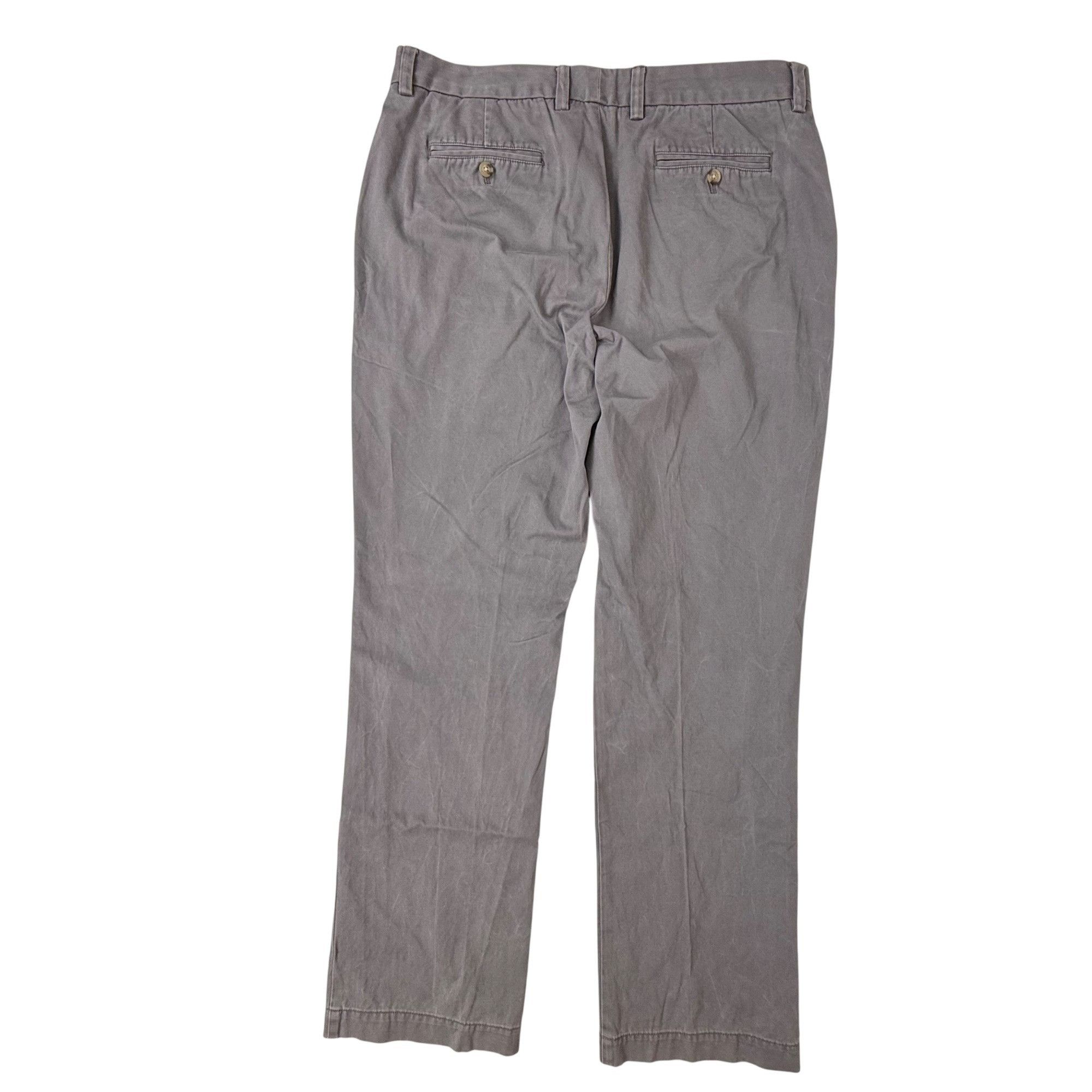 Vineyard Vines Vineyard Vines Men's Slim-Fit Breaker Pant Gray Straight-Leg Size US 36 / EU 52 - 4 Thumbnail