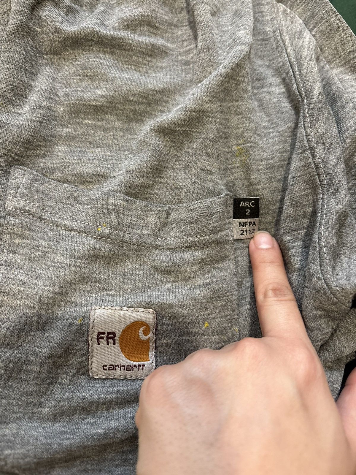 Carhartt Carhartt long sleeve gray Size US L / EU 52-54 / 3 - 4 Thumbnail