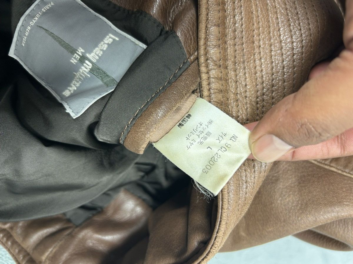 Issey Miyake Vintage Issey Miyake Bomber Leather Jacket. J0128 Size US L / EU 52-54 / 3 - 16 Thumbnail