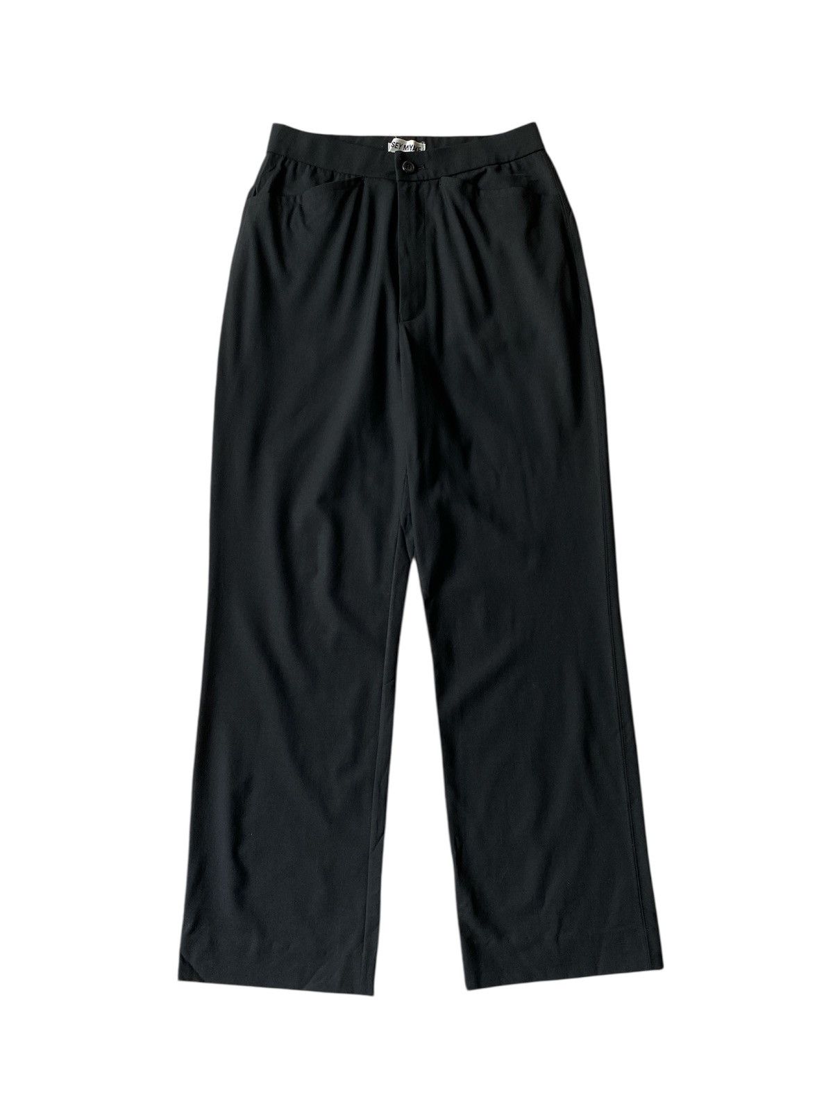 Issey Miyake Issey Miyake Black Trouser Pant Size 24" / US 00 / IT 34 - 1 Thumbnail