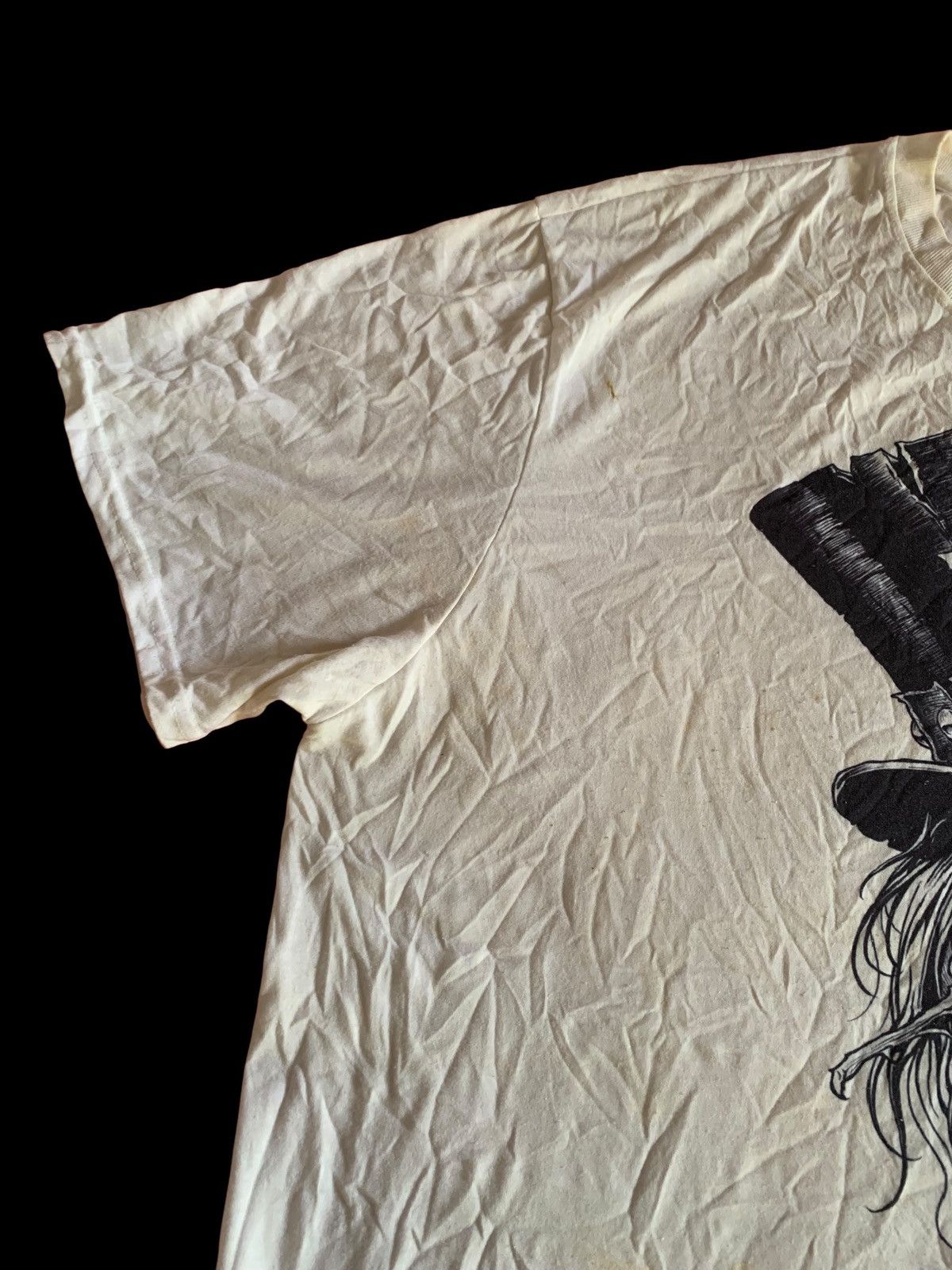 Japanese Brand Vtg Magic Skull Skeleton Top Hat White Graphic TShirt Med Size US XXL / EU 58 / 5 - 3 Thumbnail