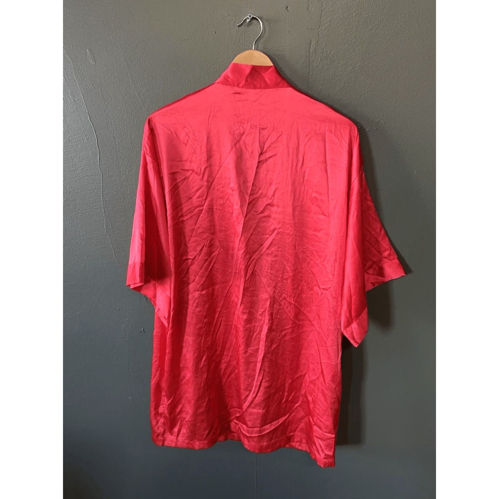 Victoria's Secret Victoria Secret Womens Red Sleep Robe Short Sleeve Size S/M Size 28" / US 6 / IT 42 - 2 Thumbnail