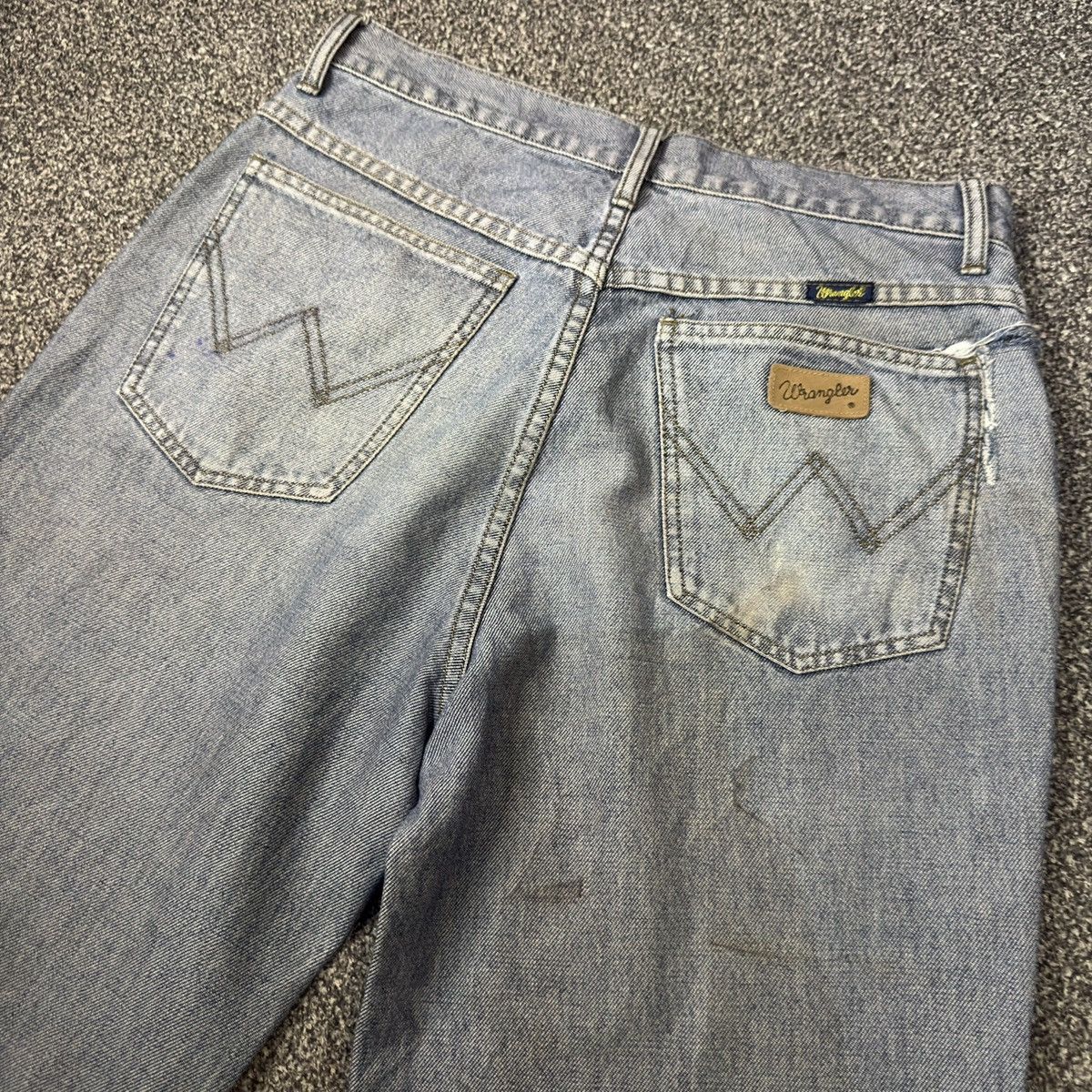 Wrangler Vintage Western Relaxed Straight Denim Jeans Size US 33 - 6 Thumbnail