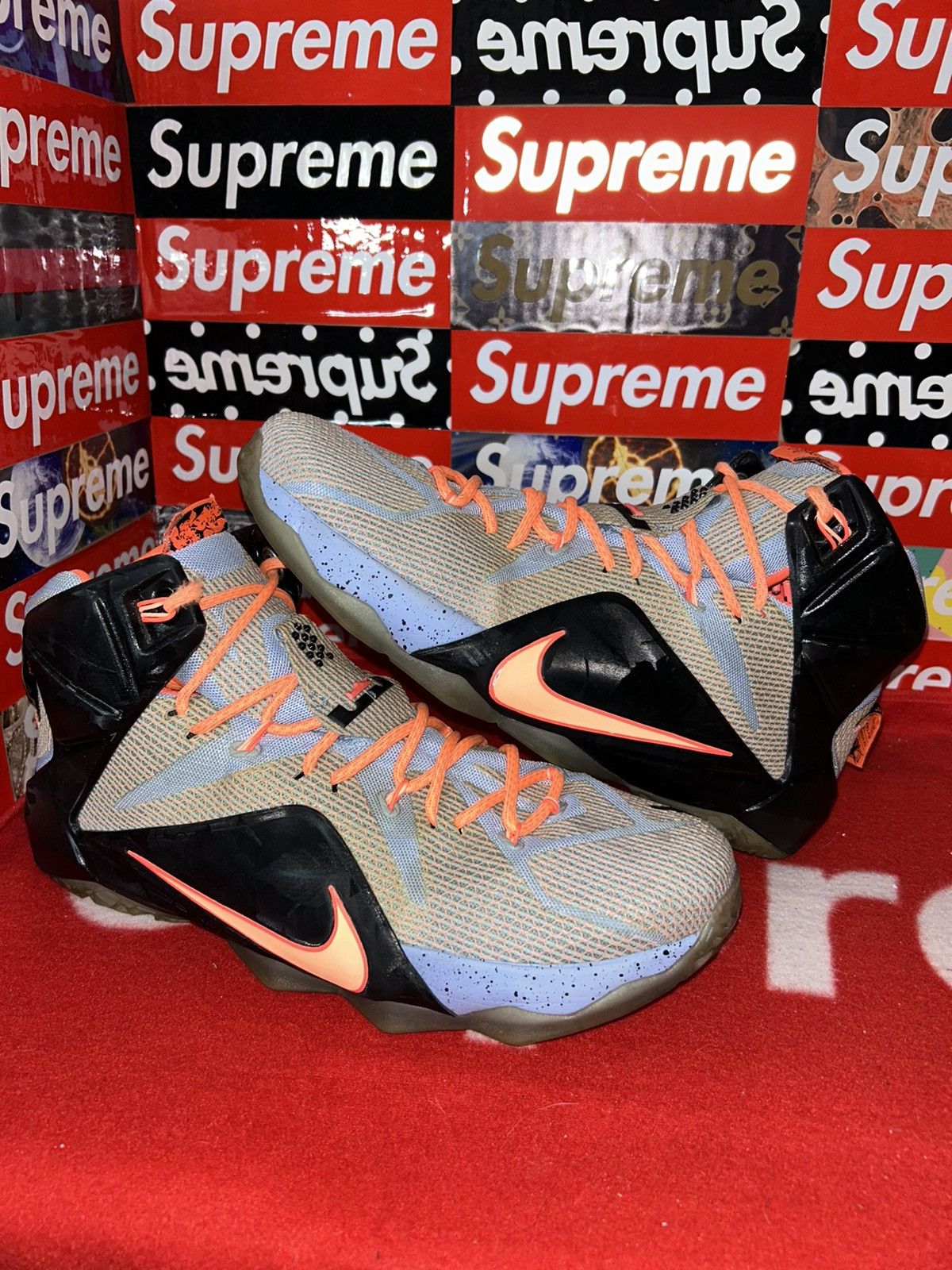 Nike Nike LeBron 12 'Easter' - 684593-488 size 12 Size US 12 / EU 45 - 1 Thumbnail