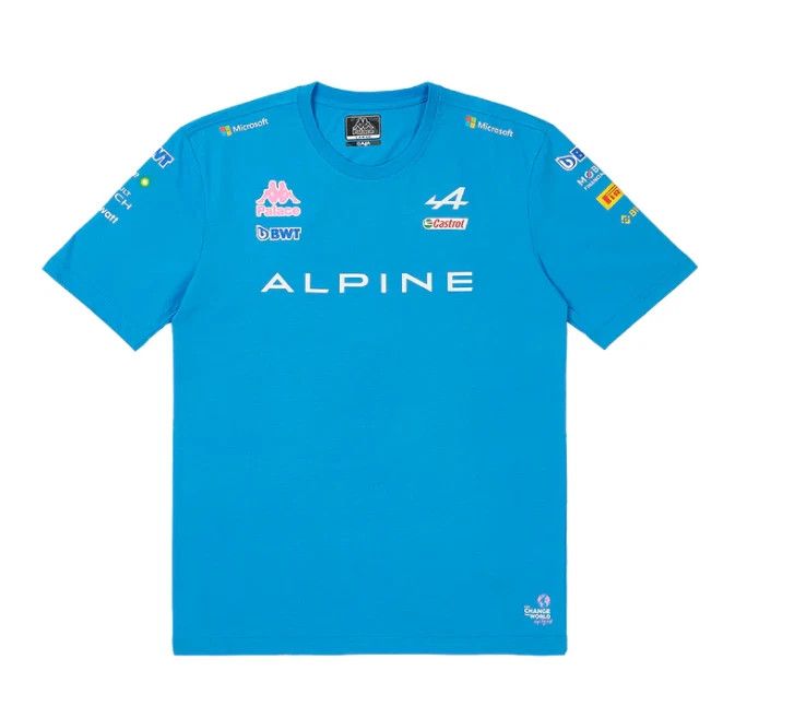 Kappa × Palace Palace Kappa for Alpine T-shirt blue Size US M / EU 48-50 / 2 - 2 Thumbnail
