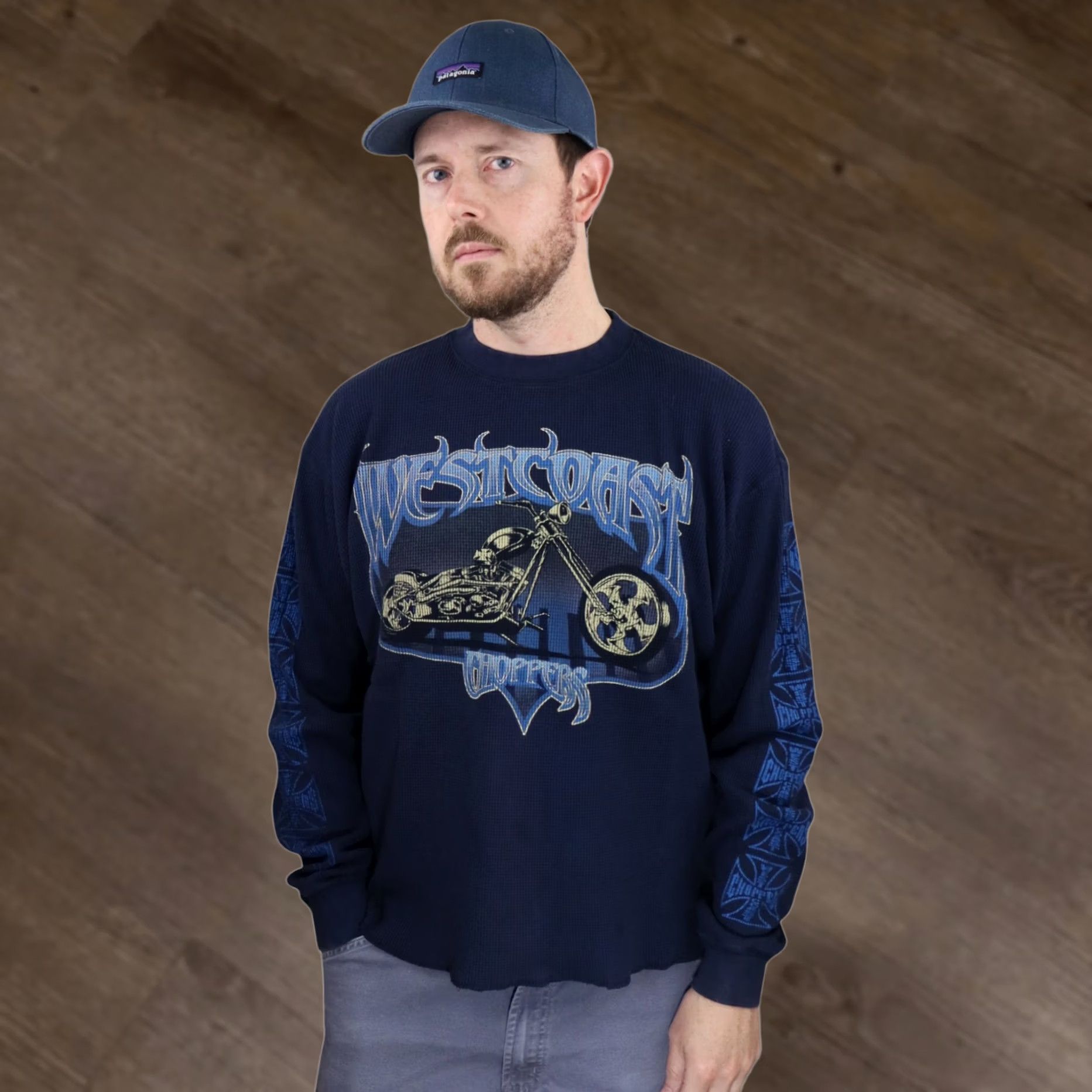 West Coast Choppers VINTAGE West Coast Choppers Thermal Long 