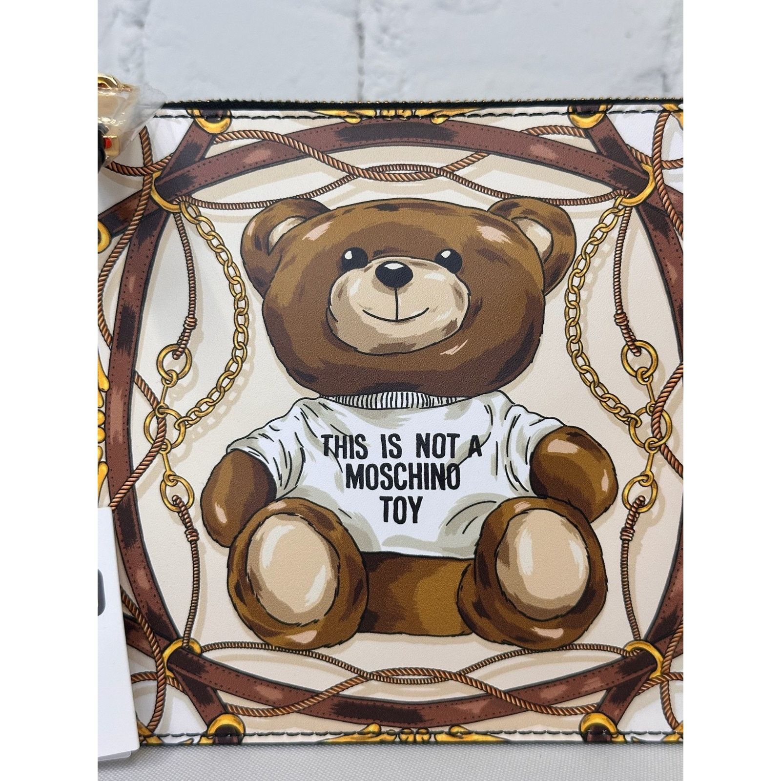 Moschino AW22 MOSCHINO Couture Jeremy Scott Teddy Bear Chains Clutch Size ONE SIZE - 13 Thumbnail