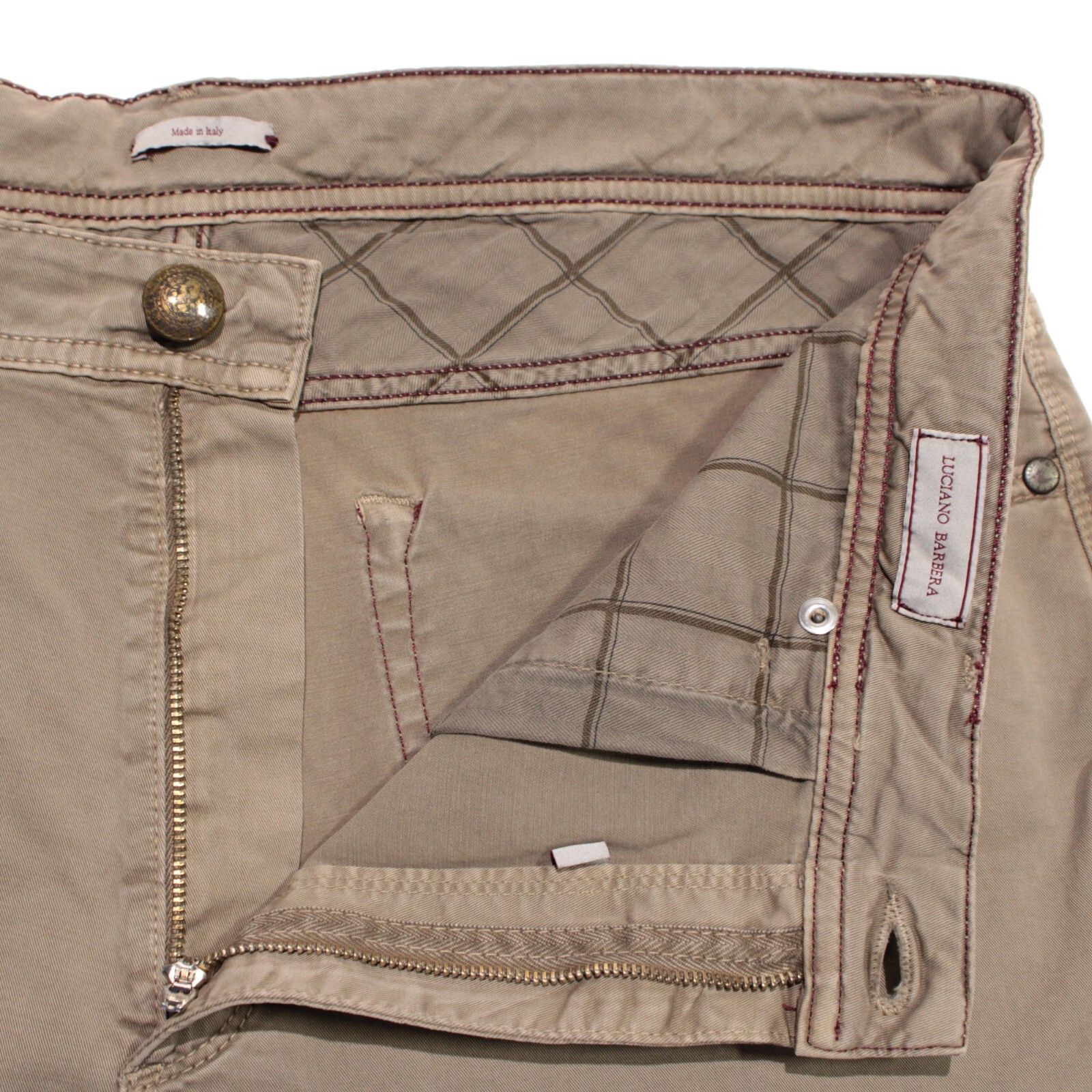 Luciano Barbera Luciano Barbera New with tags Chino Size 38 US In Beige Size US 38 / EU 54 - 3 Thumbnail
