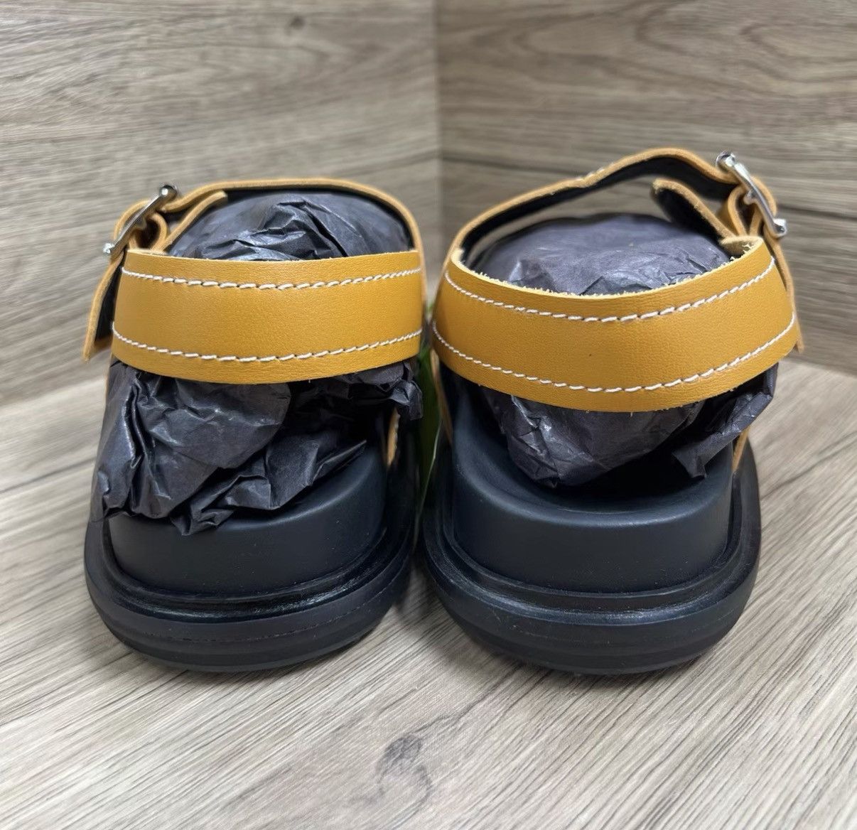 Marni Marni Black and Yellow Sandals J41 Size US 6.5 / EU 39-40 - 5 Thumbnail