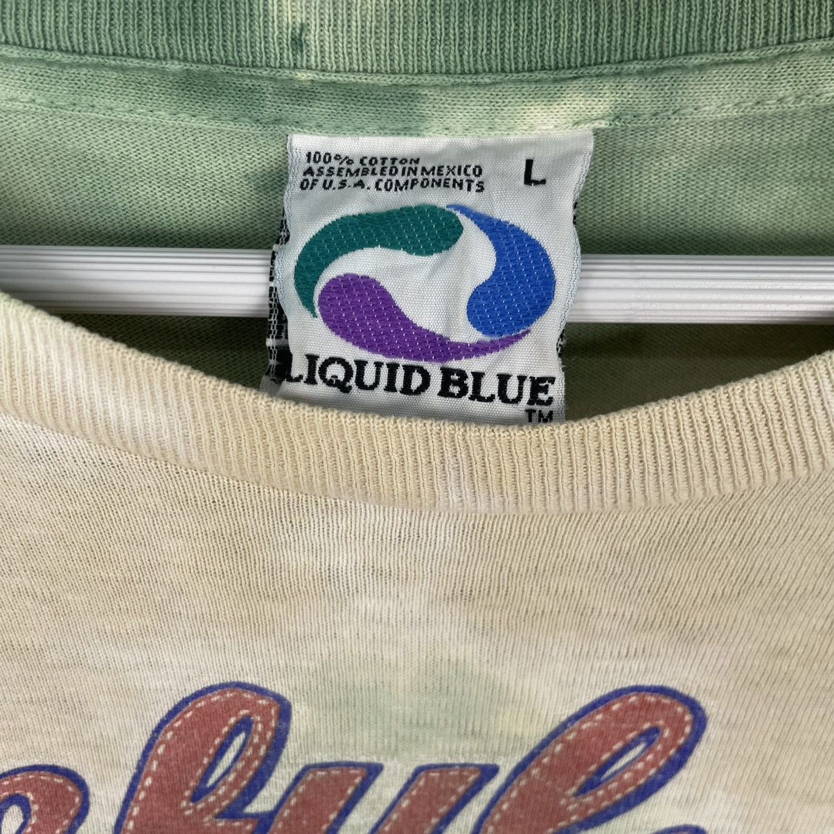 Designer × Vintage vintage 1997 grateful dead steal your base liquid blue Size US M / EU 48-50 / 2 - 7 Thumbnail