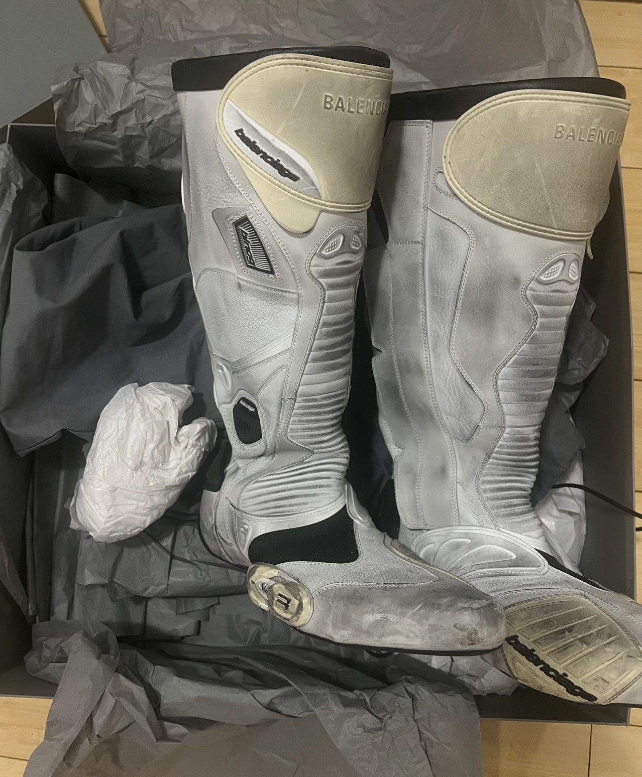 Balenciaga BALENCIAGA BIKER BOOTS Size US 12 / EU 45 - 4 Thumbnail