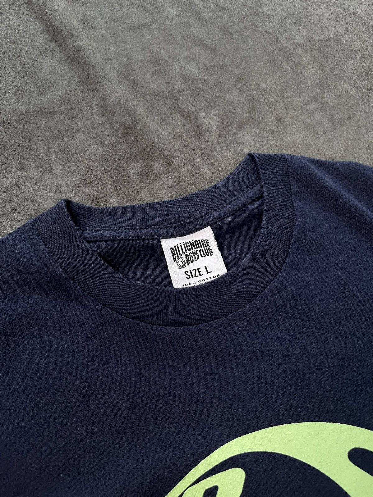 Billionaire Boys Club Rare Billionaire Boys Club BBC Helmet Print T-Shirt Navy L Size US L / EU 52-54 / 3 - 2 Thumbnail