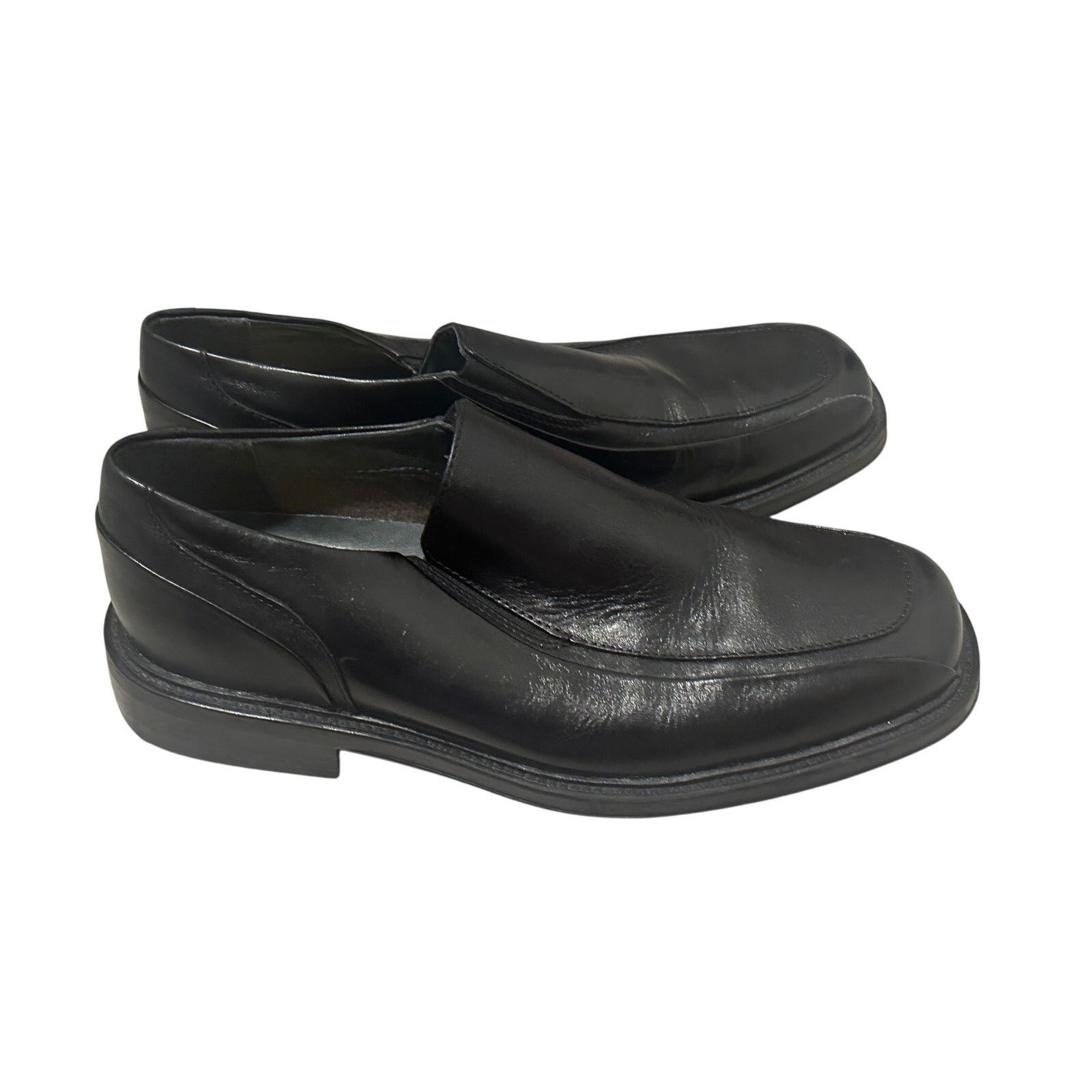 Dockers Dockers Black Slip On Synthetic Leather Round Toe Dress Shoe Size US 8 / EU 41 - 6 Thumbnail