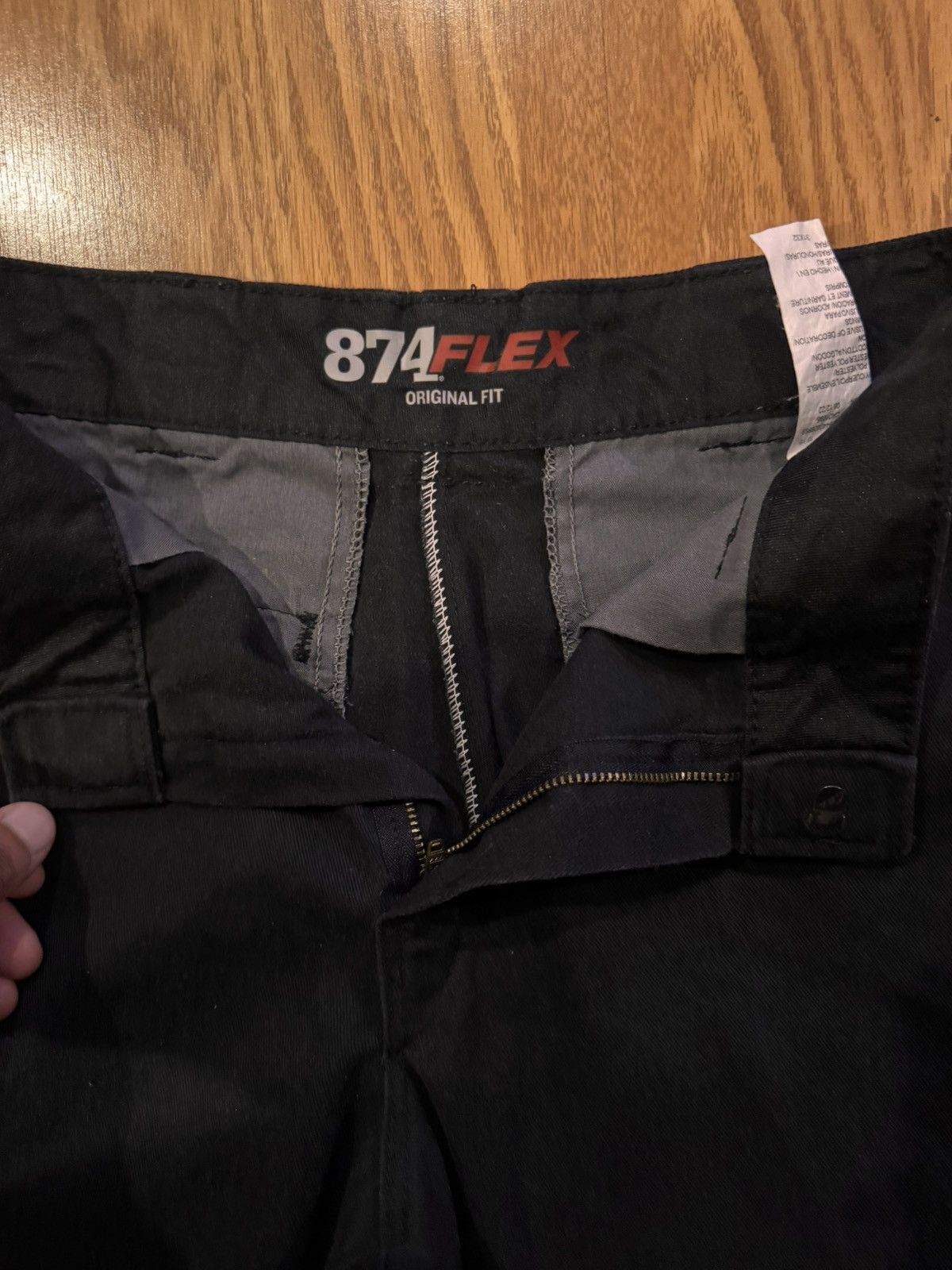 Dickies Dickies 874 Black Pants Size US 30 / EU 46 - 2 Thumbnail