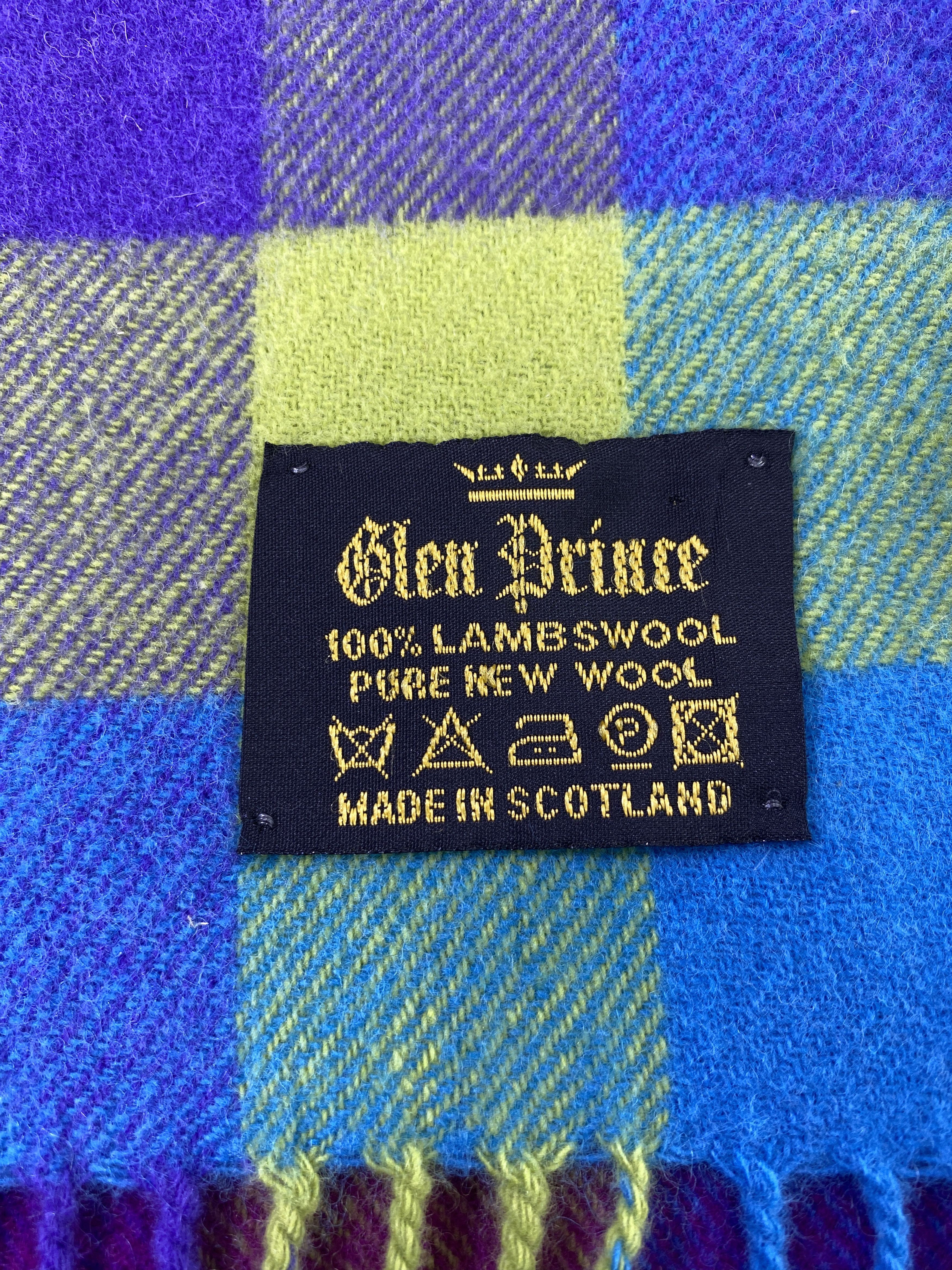 Vintage GLEN PRINCE Scarf/Muffler/Neckwear -T741 Size ONE SIZE - 5 Thumbnail