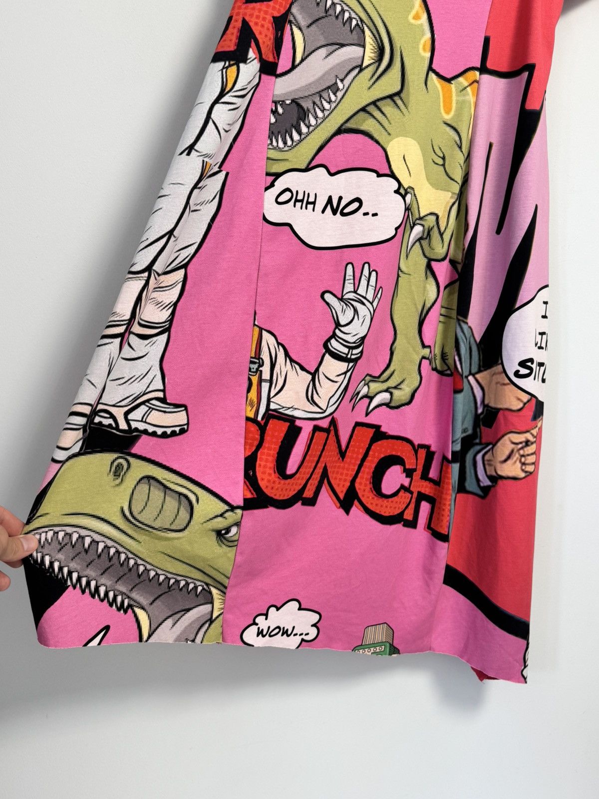Rundholz RUNDHOLZ Comic Digital Print Embossed Cotton Dress Size XS / US 0-2 / IT 36-38 - 13 Thumbnail