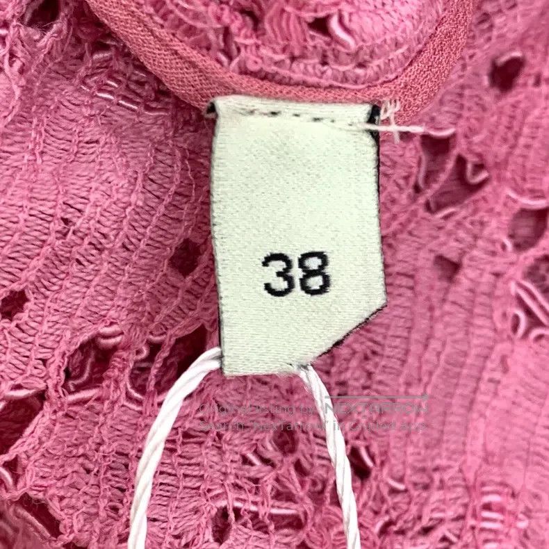 Gucci gucci Pink floral hollow embroidery cotton long-sleeved la Size XS / US 0-2 / IT 36-38 - 6 Thumbnail