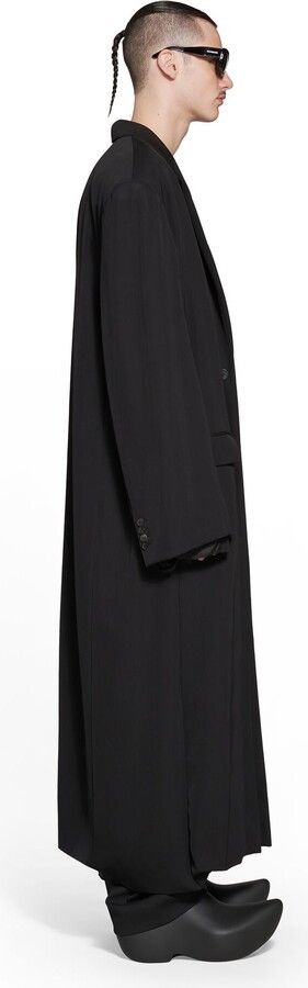 Balenciaga o1la1rc1a0325 Skater Tailored Coat in Black Size US S / EU 44-46 / 1 - 3 Thumbnail