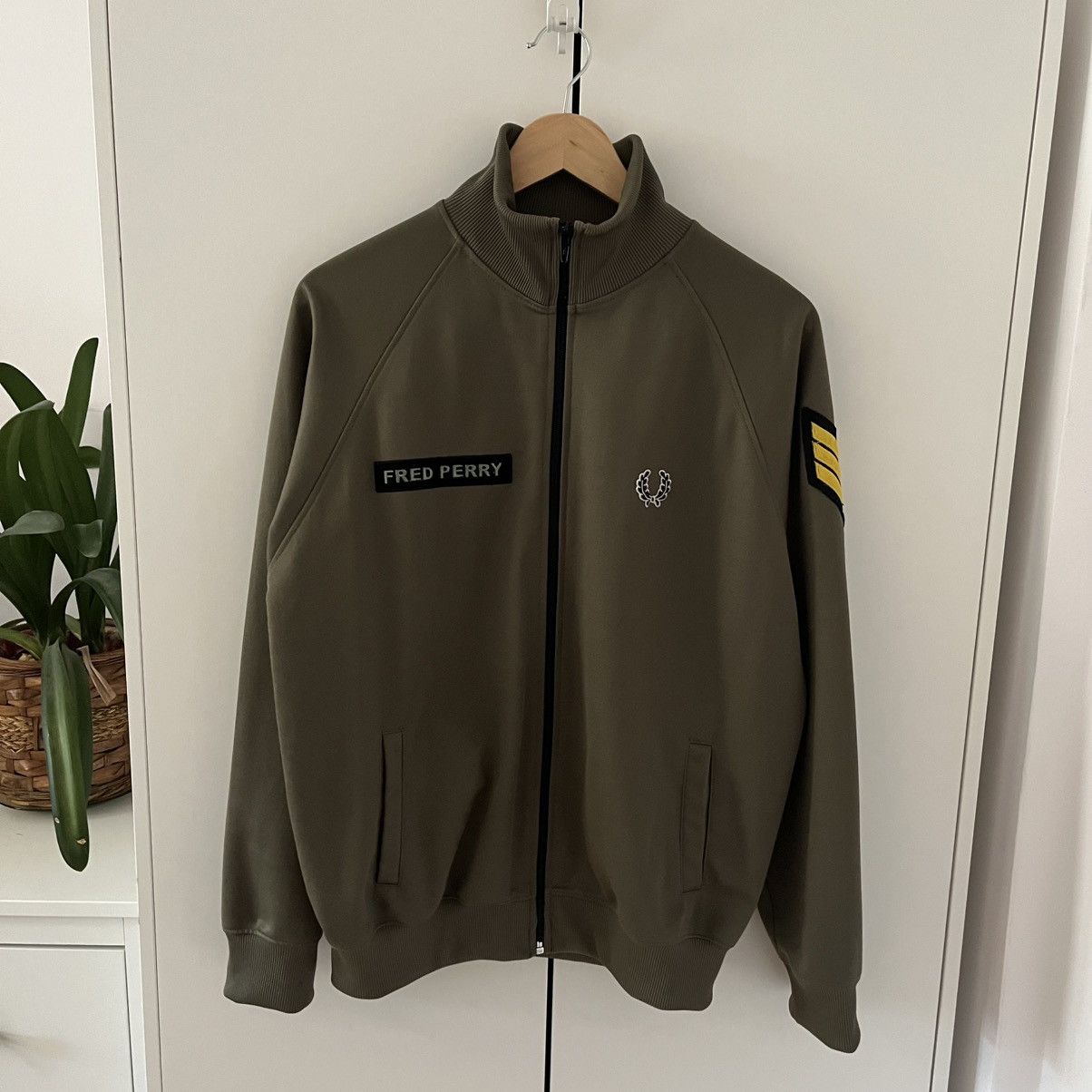 Fred Perry Vintage Fred Perry Green Zip Jacket Streetwear Military Size US M / EU 48-50 / 2 - 1 Thumbnail