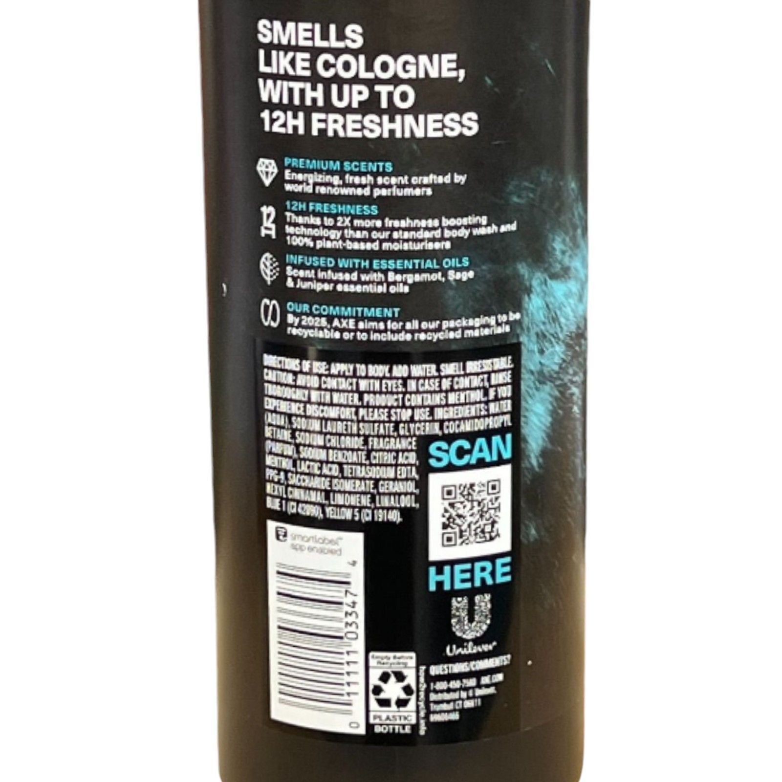 Other Axe - Fine Fragrance Body Wash - Aqua Bergamot Sage + Junipe Size ONE SIZE - 3 Thumbnail
