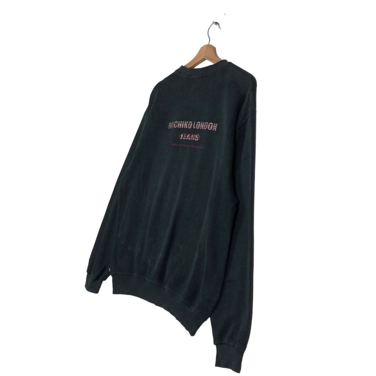 Japanese Brand 🔥Vtg Michiko London Jeans Sweatshirt Big Logo Spell Out Size US M / EU 48-50 / 2 - 10 Thumbnail