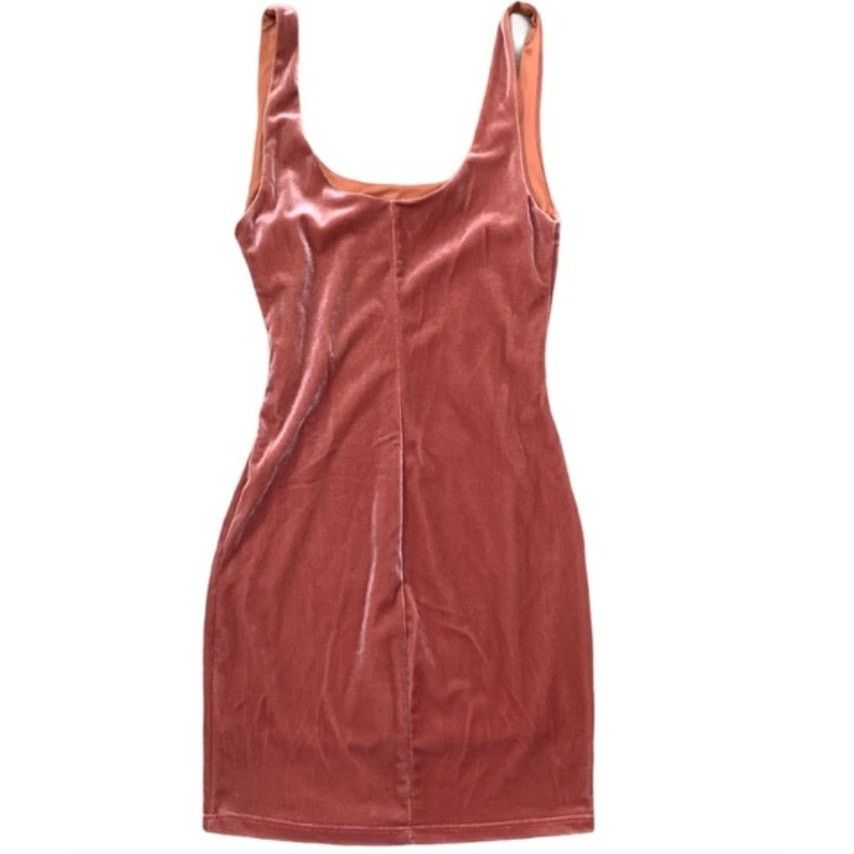 REVOLVE Revolve Gia Monae x The Label Velvet Mini Dress Pink S Size S / US 4 / IT 40 - 3 Thumbnail