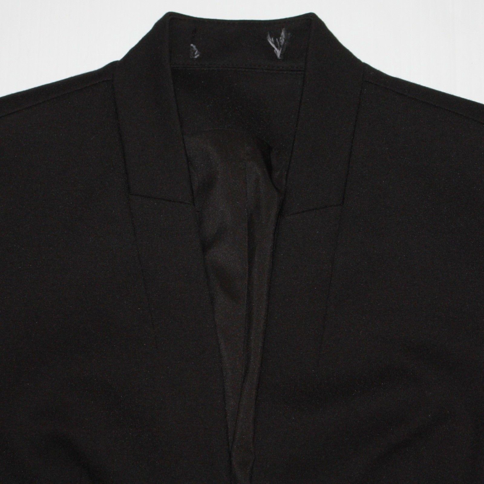 Express Open Front Blazer Jacket in Black Color and size XS Size XS / US 0-2 / IT 36-38 - 2 Thumbnail