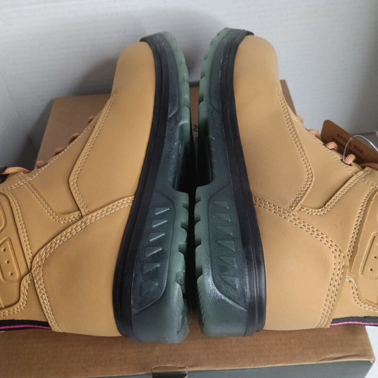 & Other Stories Brahma Womens Combustion Steel Toe Work Boots Size 9.5 Wheat Size US 9.5 / IT 39.5 - 7 Thumbnail