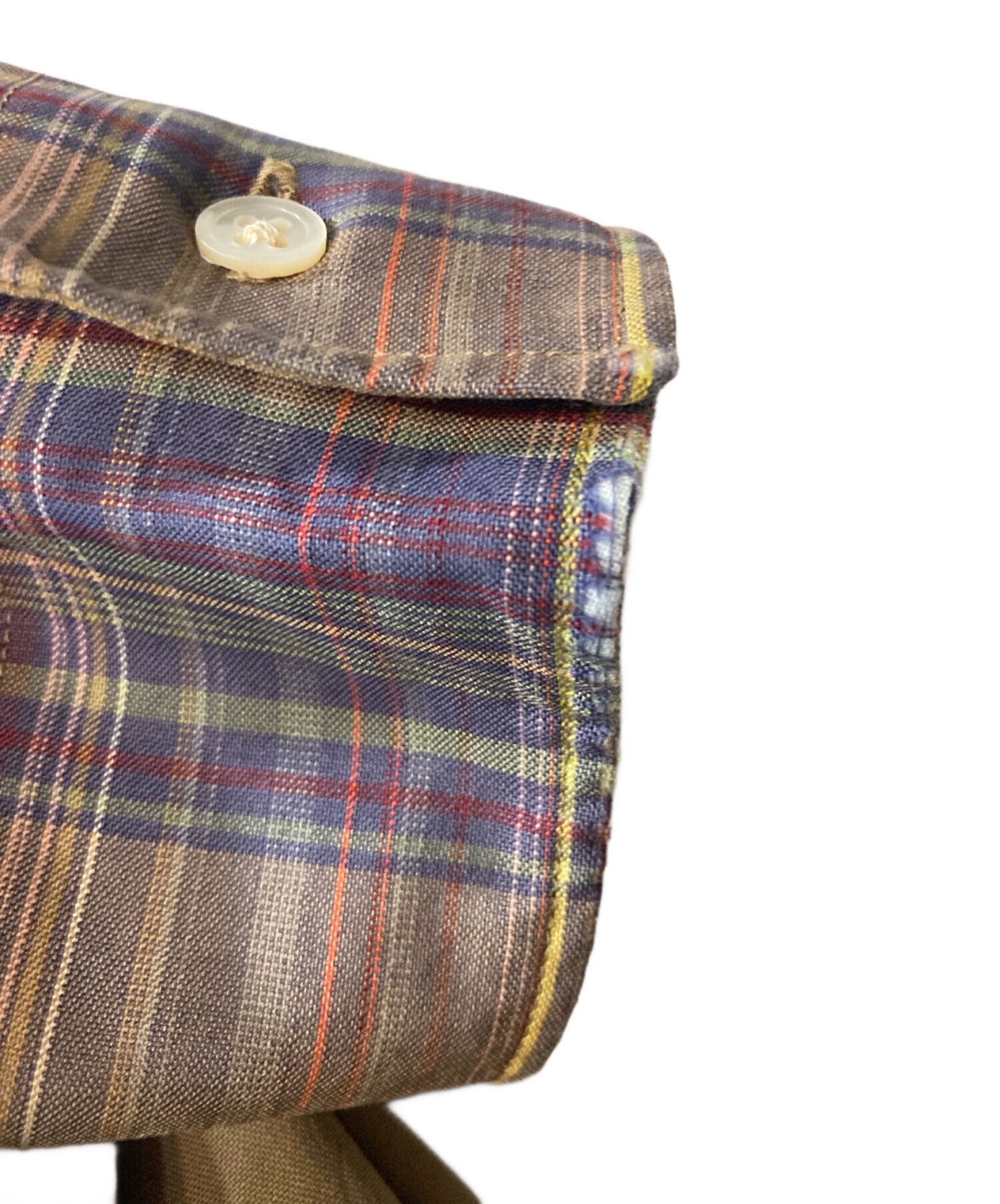 Auralee AURALEE SUPER LIGHT WOOL CHECK SHIRTS 4 Size US XL / EU 56 / 4 - 5 Thumbnail