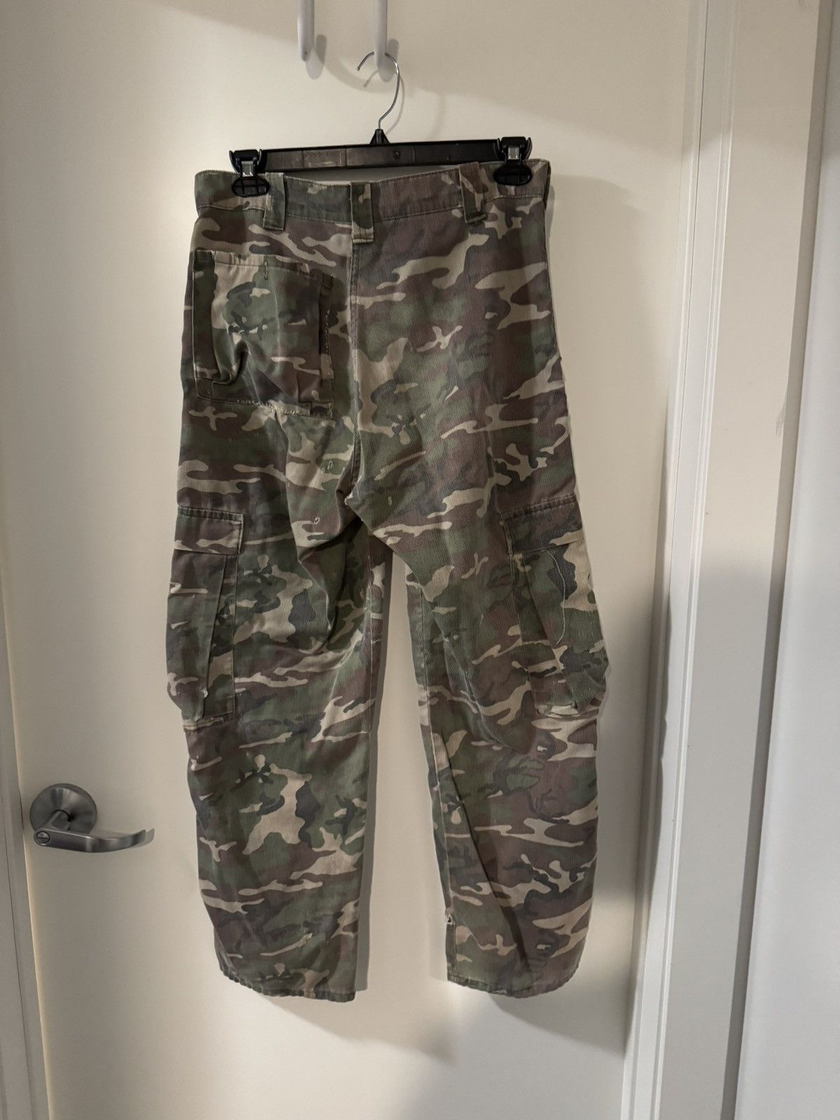 Vintage Vintage Military Camo Fatigue Pants Size US 32 / EU 48 - 2 Thumbnail