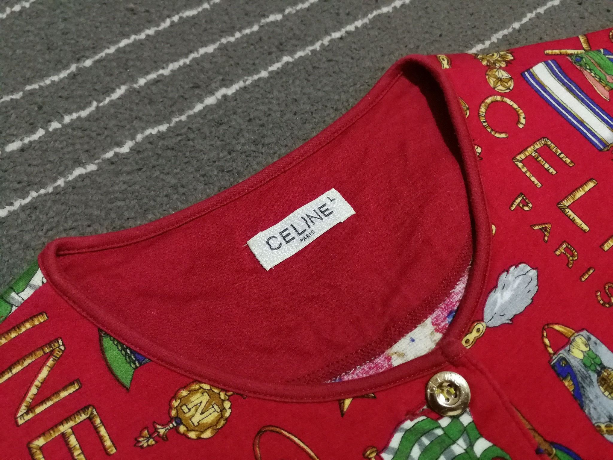 Celine × Vintage Vintage CELINE PARIS pijama woman M 1867 Size M / US 6-8 / IT 42-44 - 10 Thumbnail