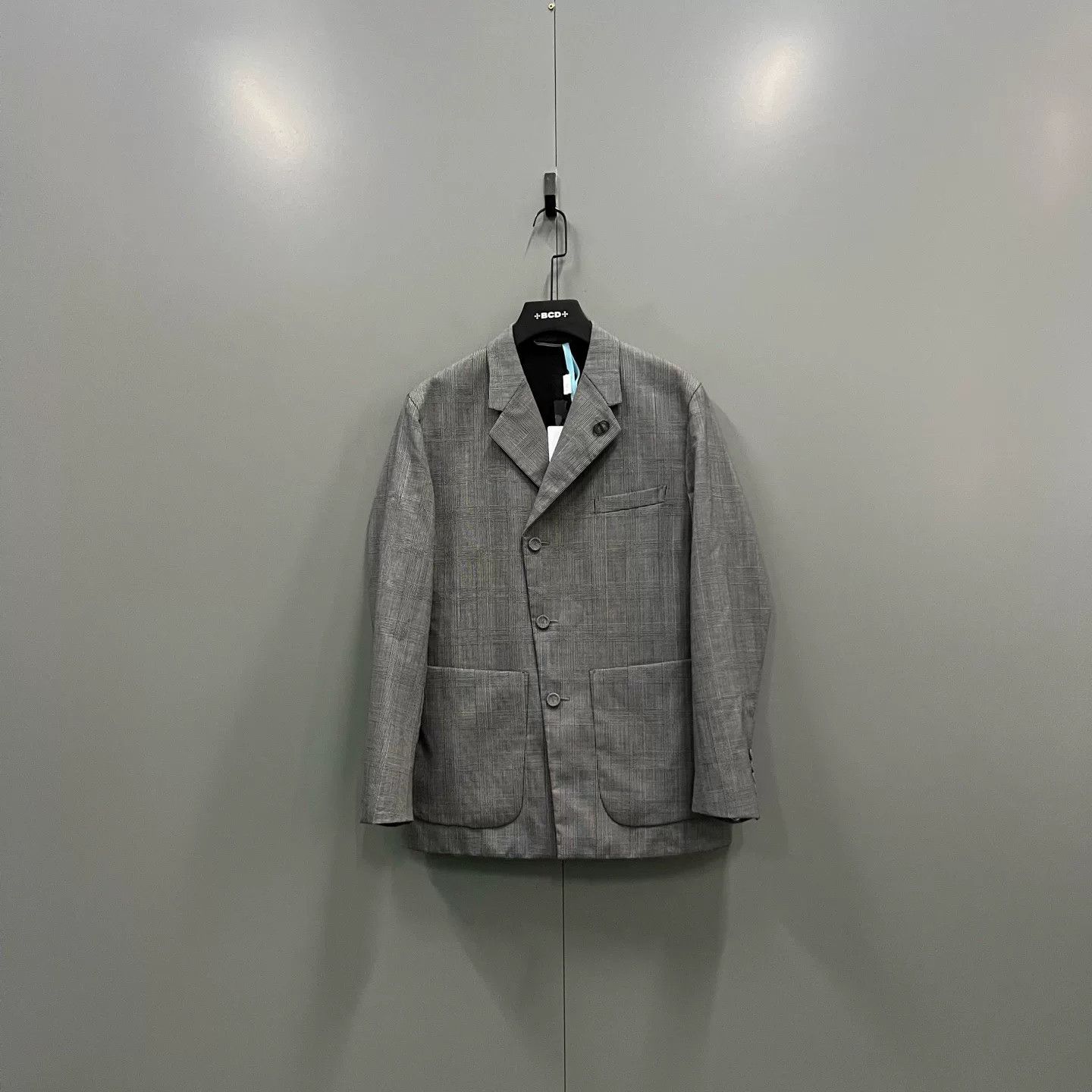 Dior Dior Plaid Gray Suit 40r Men Size 40R - 1 Thumbnail