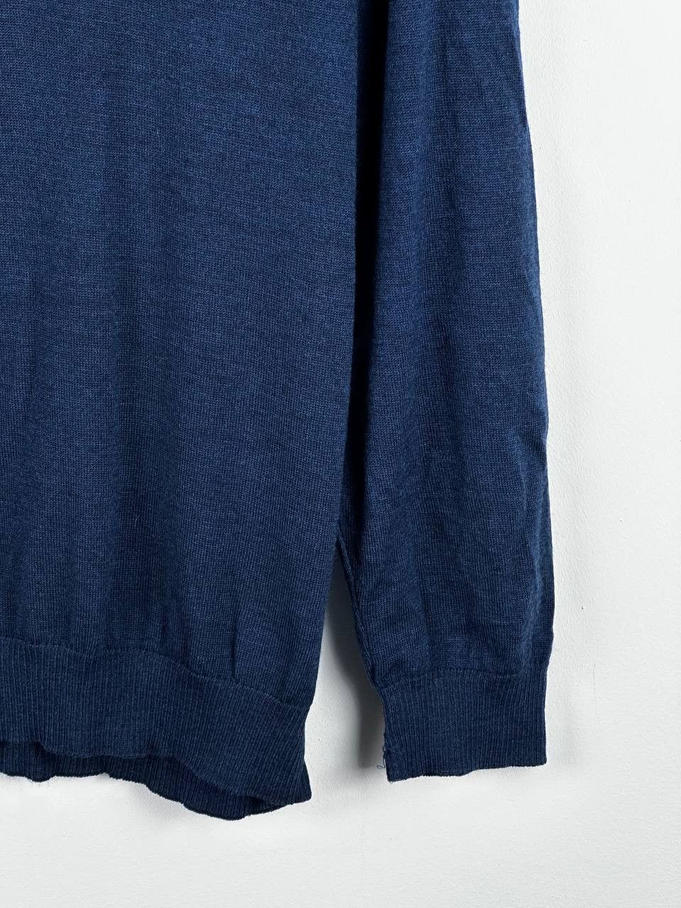 Paul & Shark Paul Shark Half Zip Pure Wool Sweater Mens Size L Size US L / EU 52-54 / 3 - 7 Thumbnail