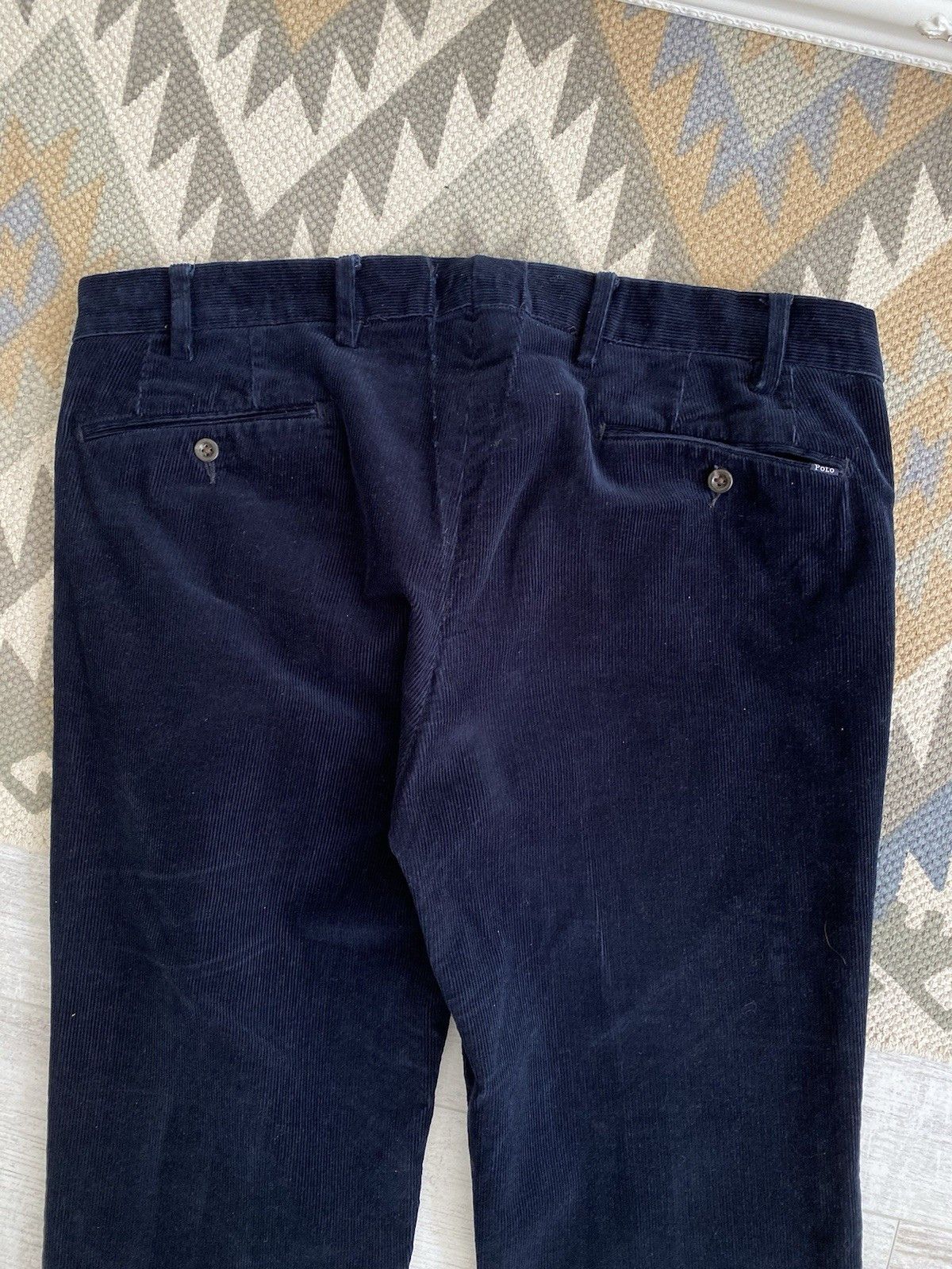 Polo Ralph Lauren Polo Ralph Lauren Corduroy Pleated Pants Trousers Size US 34 / EU 50 - 8 Thumbnail