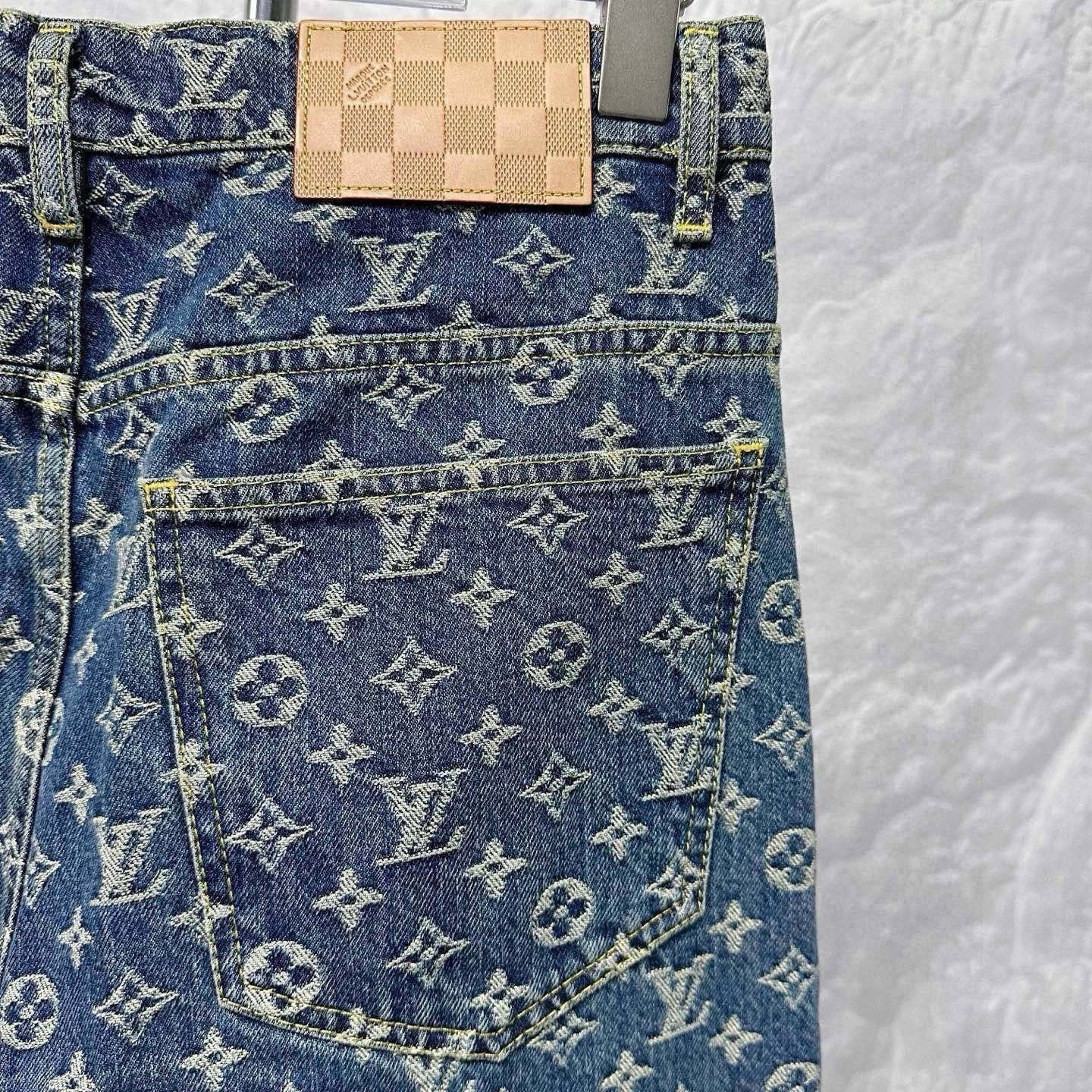 Louis Vuitton Louis Vuitton SS25 Monogram Denim Pants Size US 34 / EU 50 - 3 Thumbnail