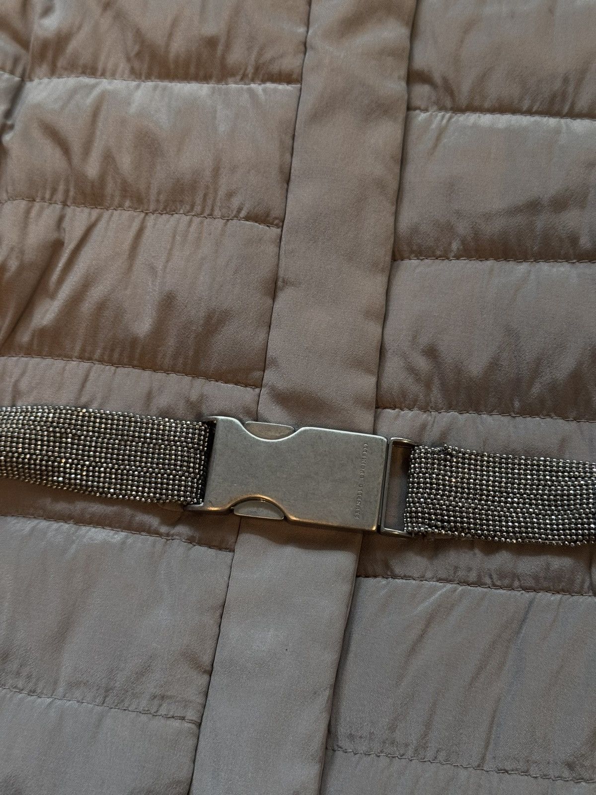 Brunello Cucinelli × Designer Brunello Cucinelli luxury belted puffer down vest gilet Size M / US 6-8 / IT 42-44 - 6 Thumbnail