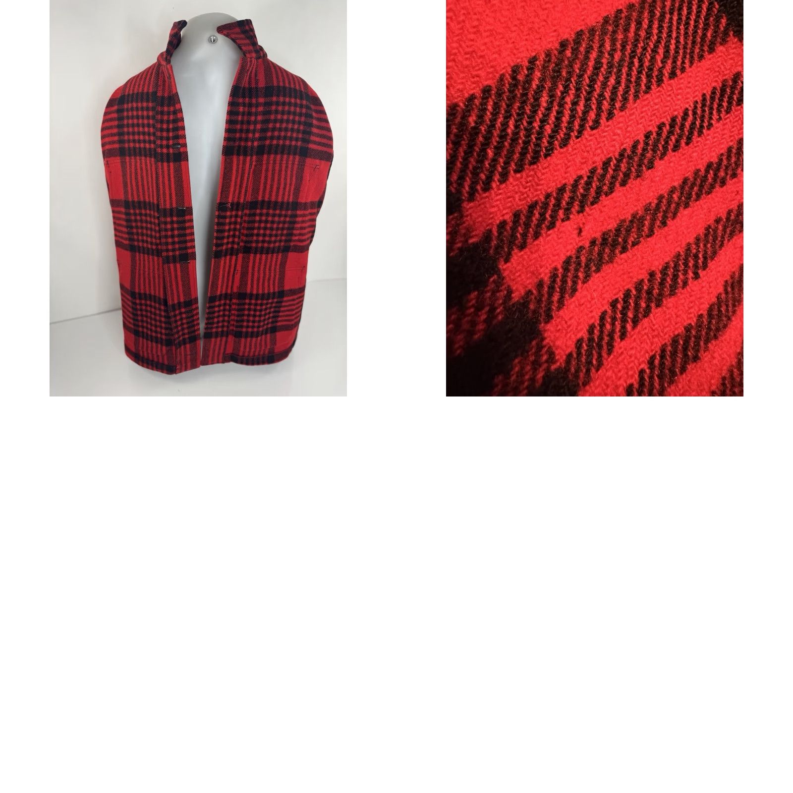 Pendleton Pendleton - Vintage Mackinaw WOOL Plaid Hunting Ranch Field L Jacket Coat Mens Size L Red / Black 90s Size US L / EU 52-54 / 3 - 9 Thumbnail