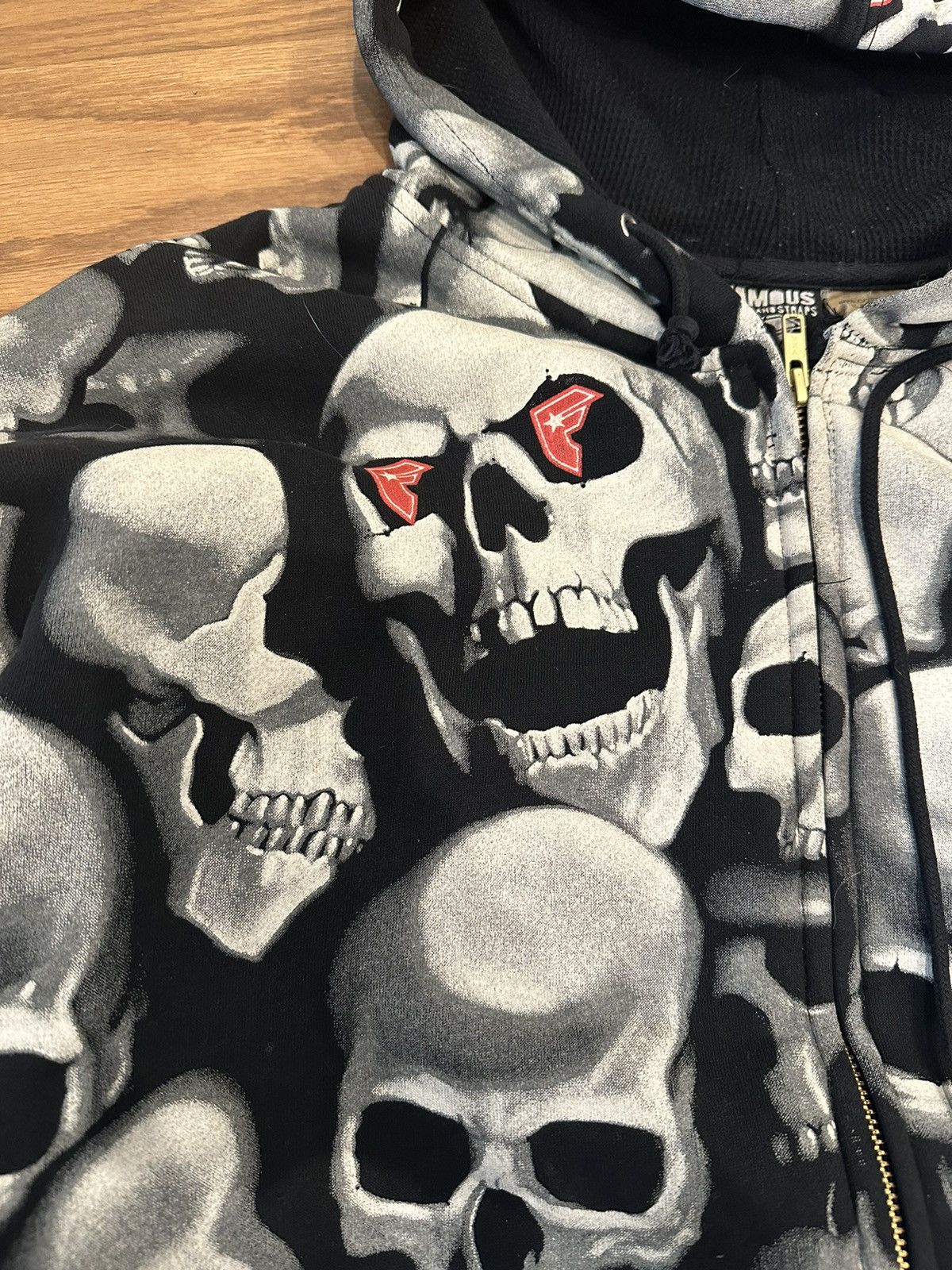 Famous Stars And Straps FAMOUS STARS AND STRAPS ZIP UP HOODIE XL Size US XL / EU 56 / 4 - 3 Thumbnail