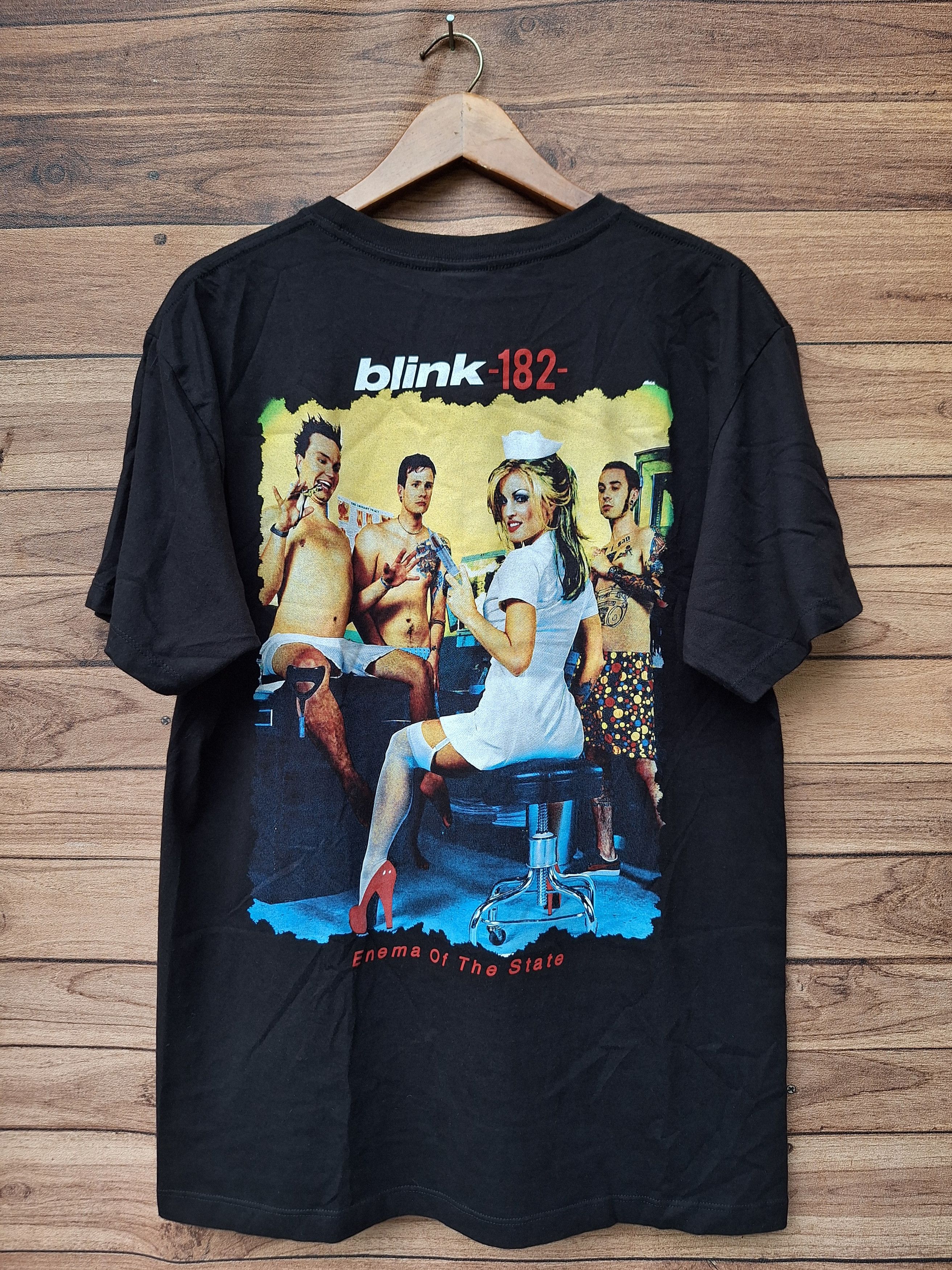 Vintage 🔥RARE🔥 Vintage Blink 182 Enema of the state album y2k tee Size US L / EU 52-54 / 3 - 2 Thumbnail