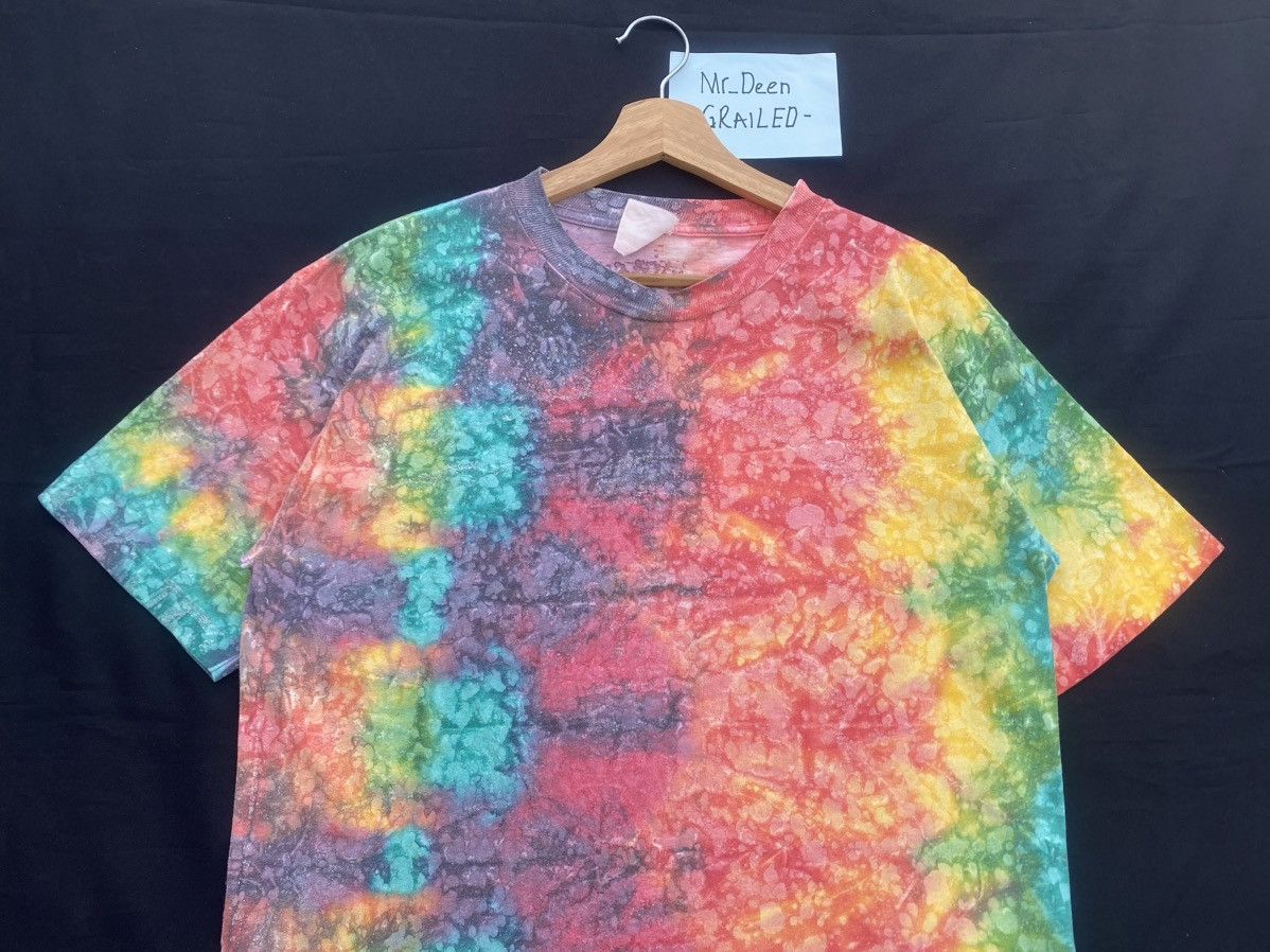 Vintage Rare Vintage Tie Dye Tshirt (Single Stitches) Size US M / EU 48-50 / 2 - 5 Thumbnail