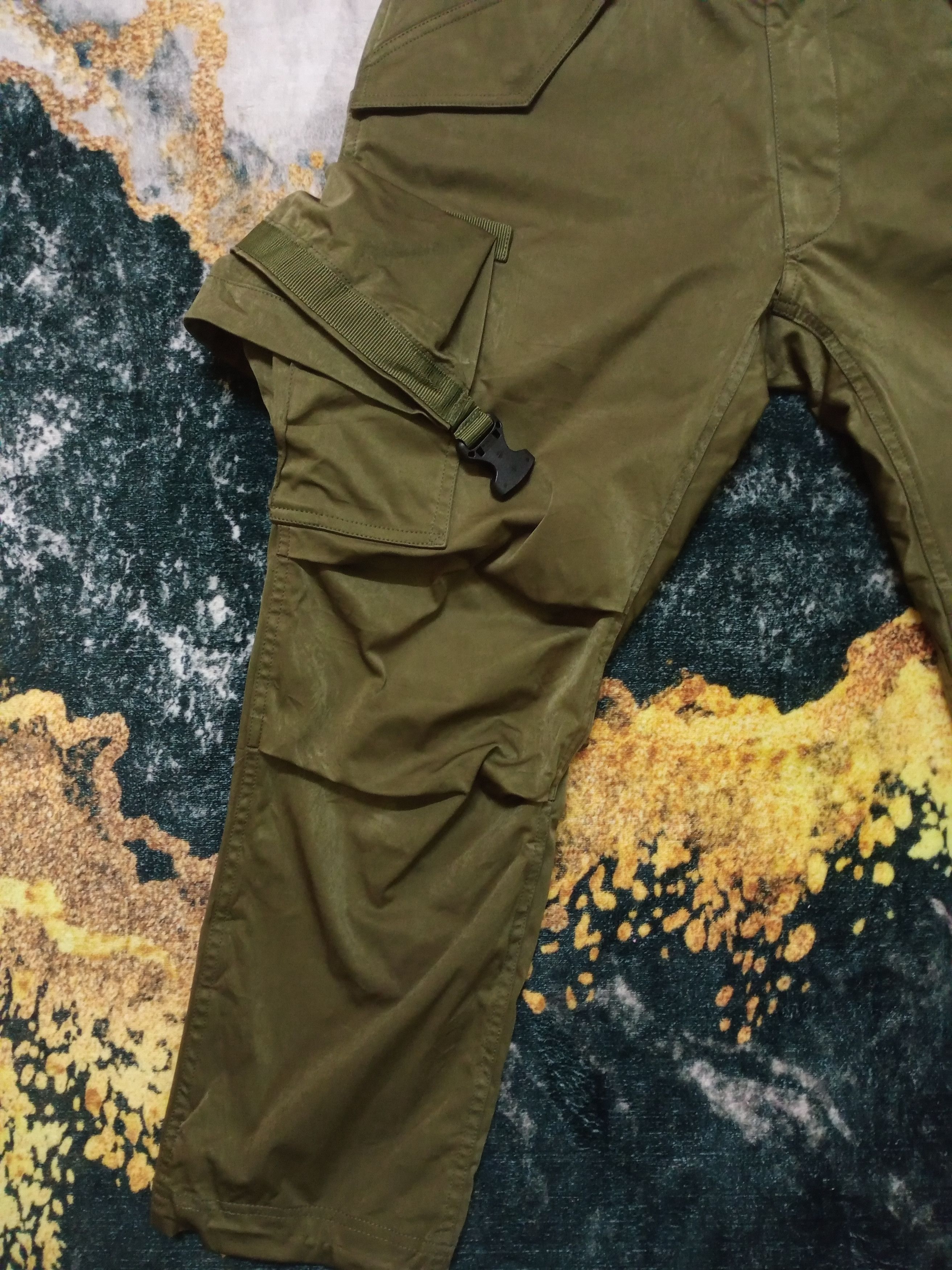 meanswhile Rare Vintage Meanswhile Tactical Pocket Cargo Pants Size US 36 / EU 52 - 11 Thumbnail