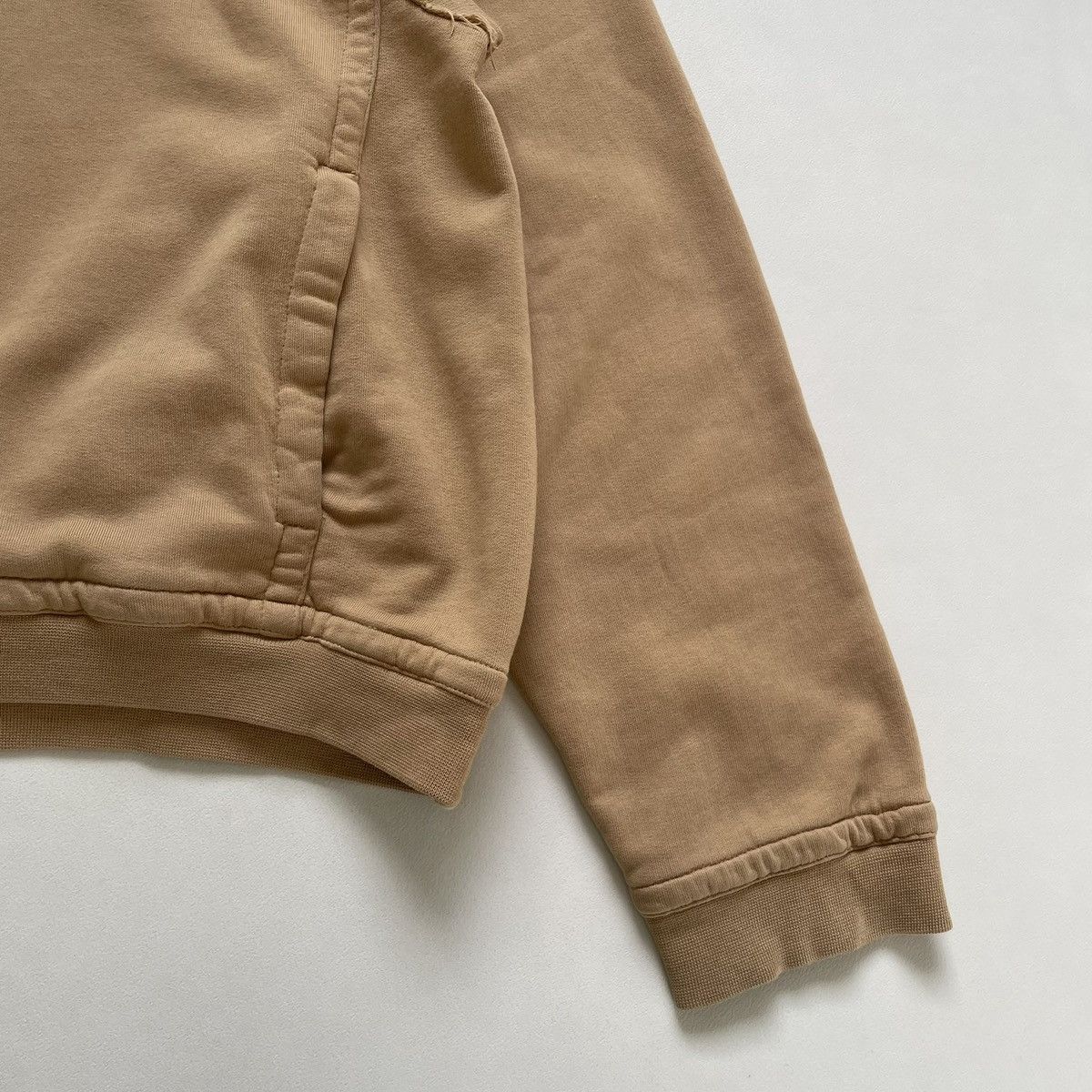 Haider Ackermann ‘Floral Embroidered’ Tan Cotton Perth Hoodie Size US L / EU 52-54 / 3 - 12 Thumbnail