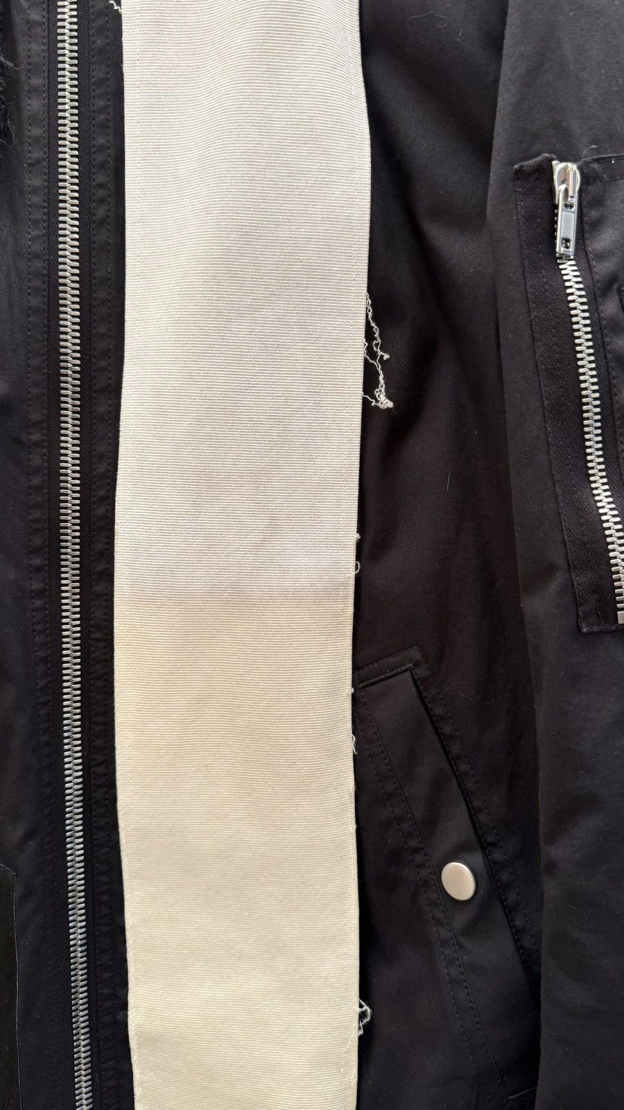 Rick Owens Drkshdw Rick Owens DRKSHDW Bomber Flight Jacket Waxed Size US M / EU 48-50 / 2 - 3 Thumbnail