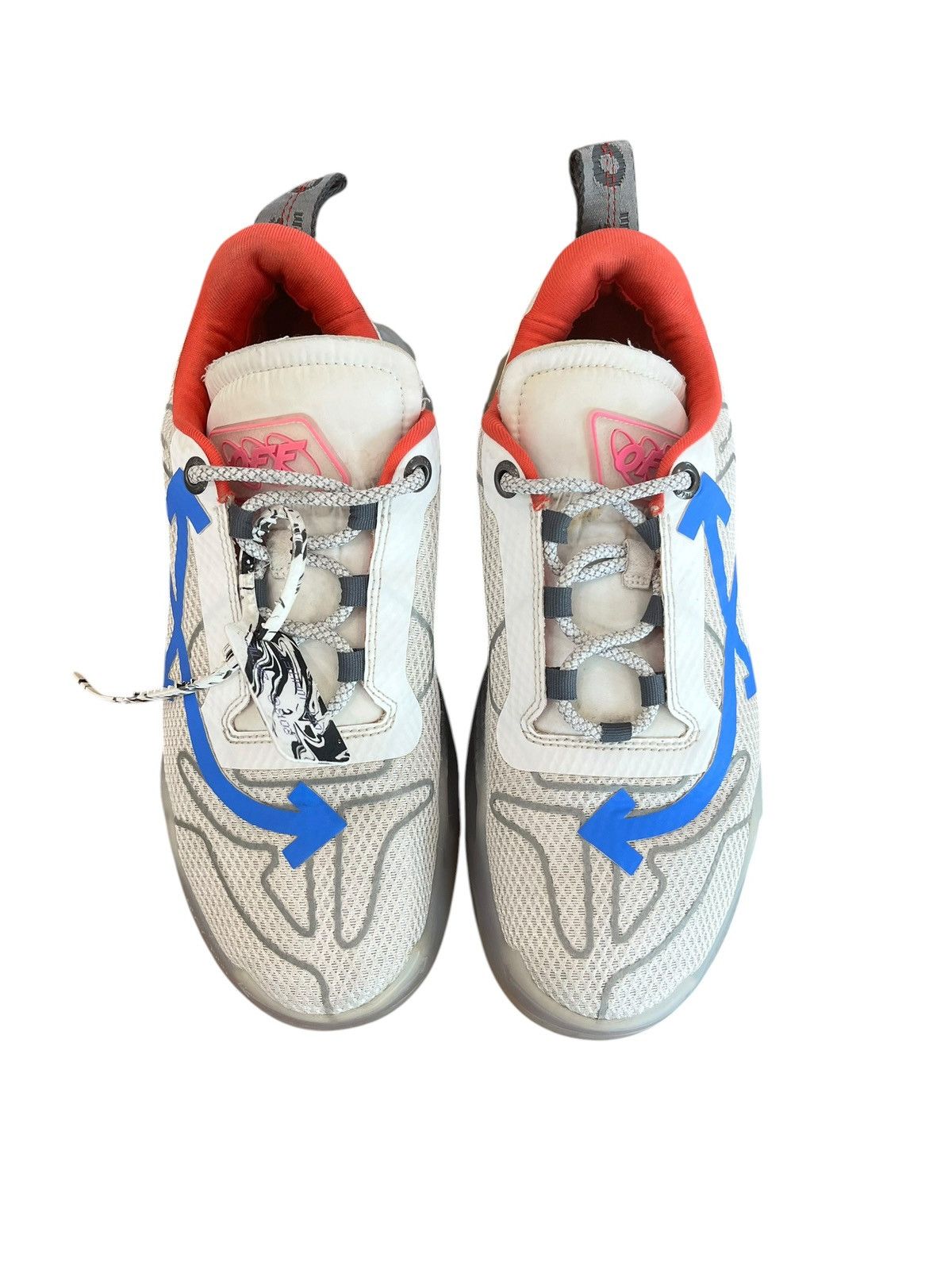 Off-White Off-White ODSY Mesh Transparent Blue Size US 10 / EU 43 - 4 Thumbnail