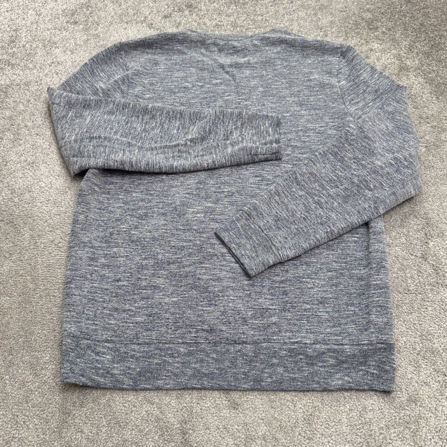 Banana Republic Banana Republic Pullover Sweater Men Large Blue Heather Crew Neck Casual Size US L / EU 52-54 / 3 - 2 Thumbnail
