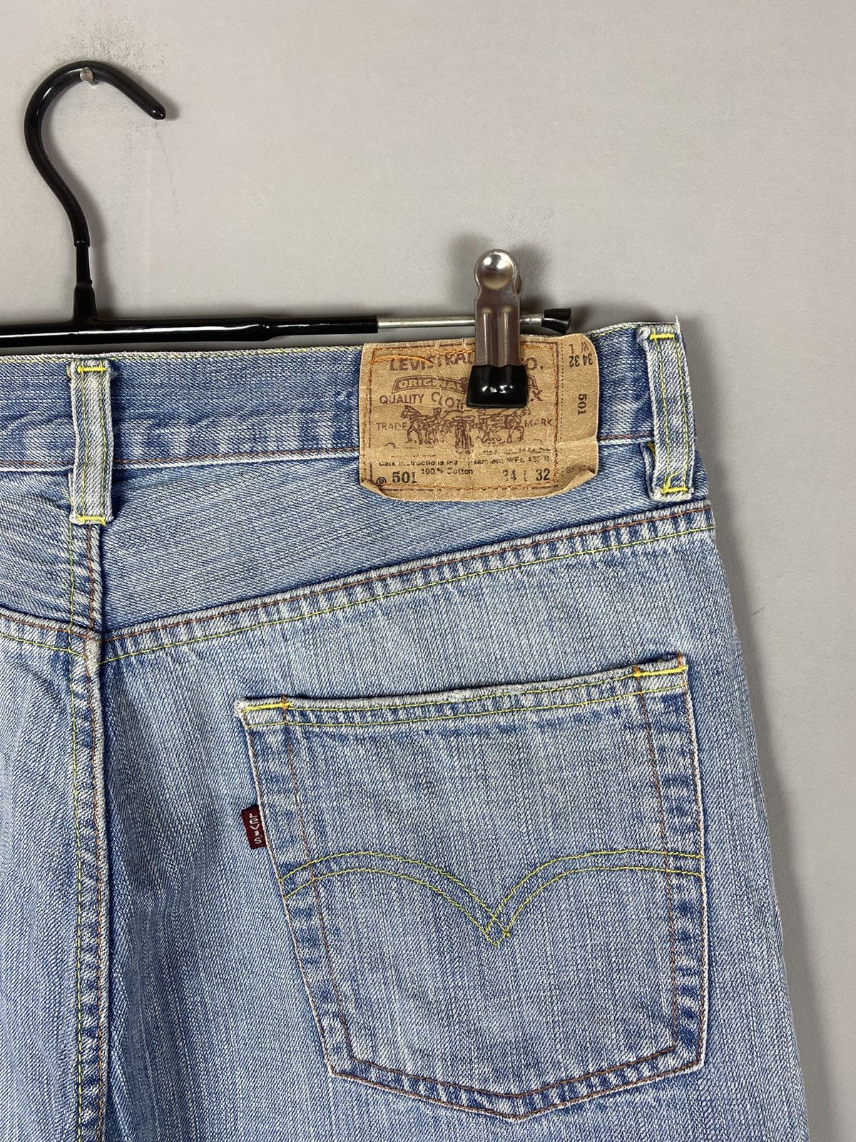 Levi's × Vintage Vintage 90s LEVIS jeans denim pants Size US 34 / EU 50 - 4 Thumbnail