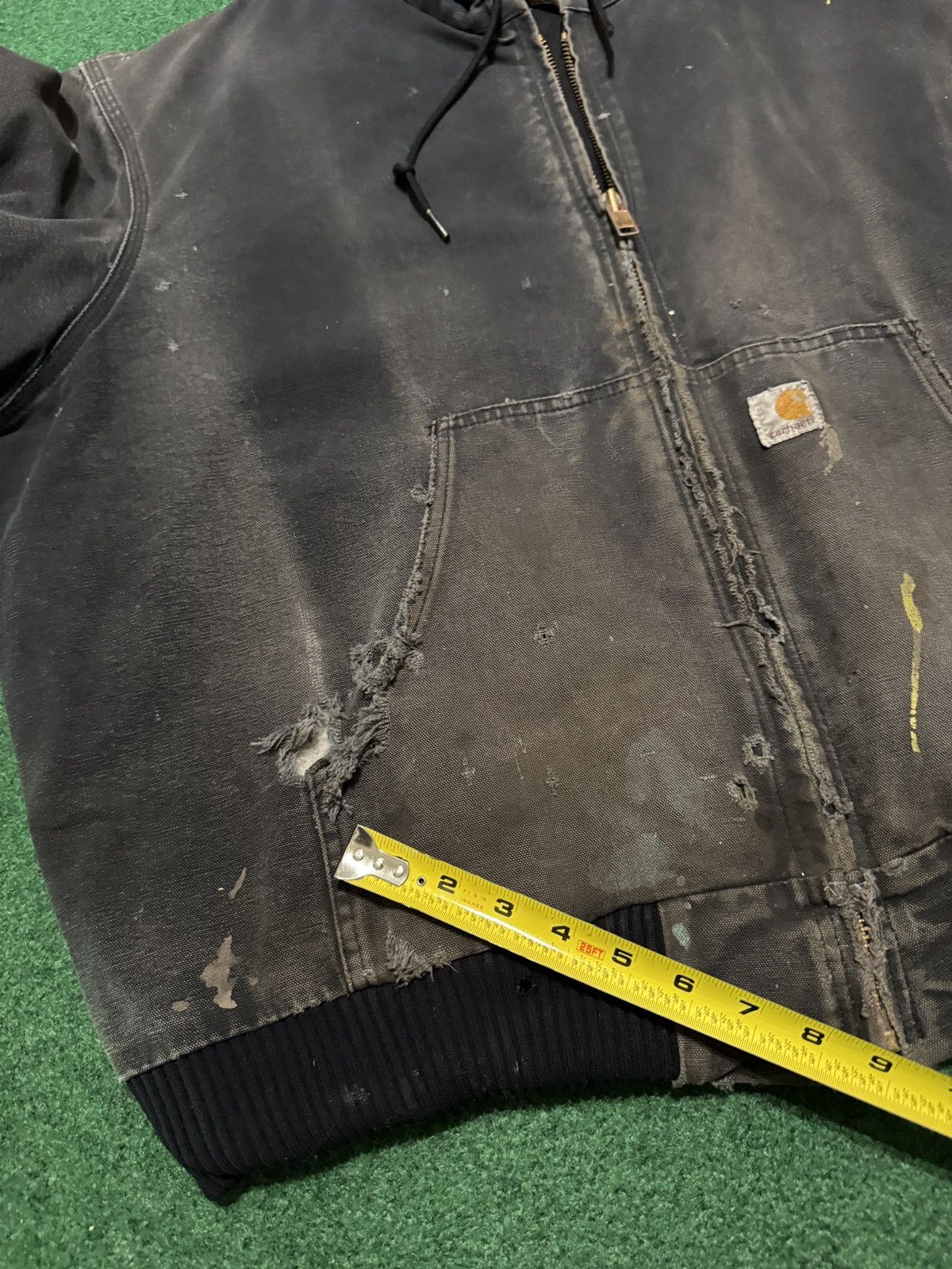 Carhartt Carhartt J130 J140 Grunge Distressed XXL Jacket Boxy 30x29 Size US XXL / EU 58 / 5 - 7 Thumbnail