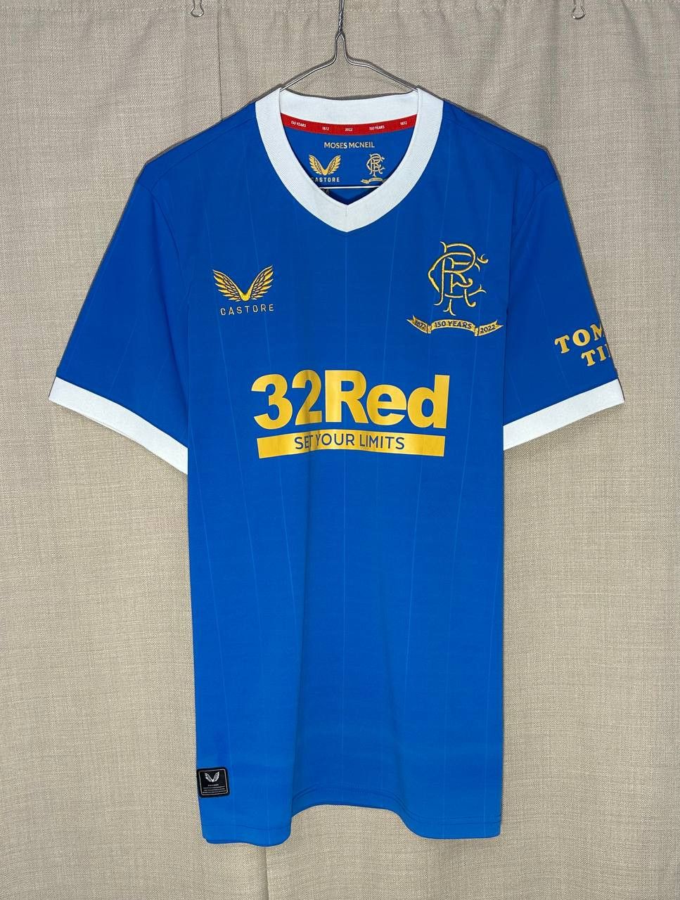Castore Glasgow Rangers home 2021 2022 Castore football shirt jersey Size US M / EU 48-50 / 2 - 1 Thumbnail